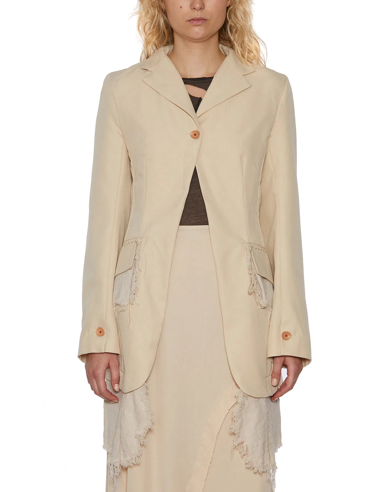 Peng Tai One Button Jacket