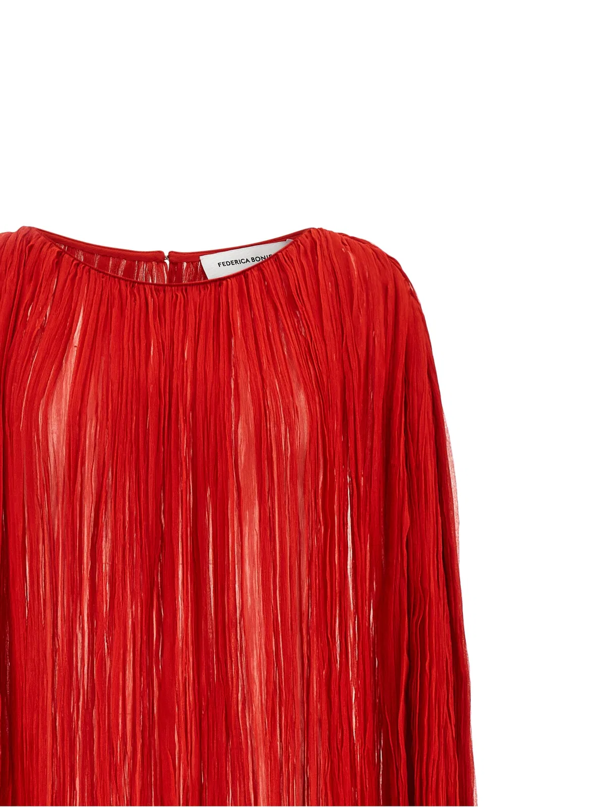 Federica Bonifaci 'The Pleated Dress Cape' Dress