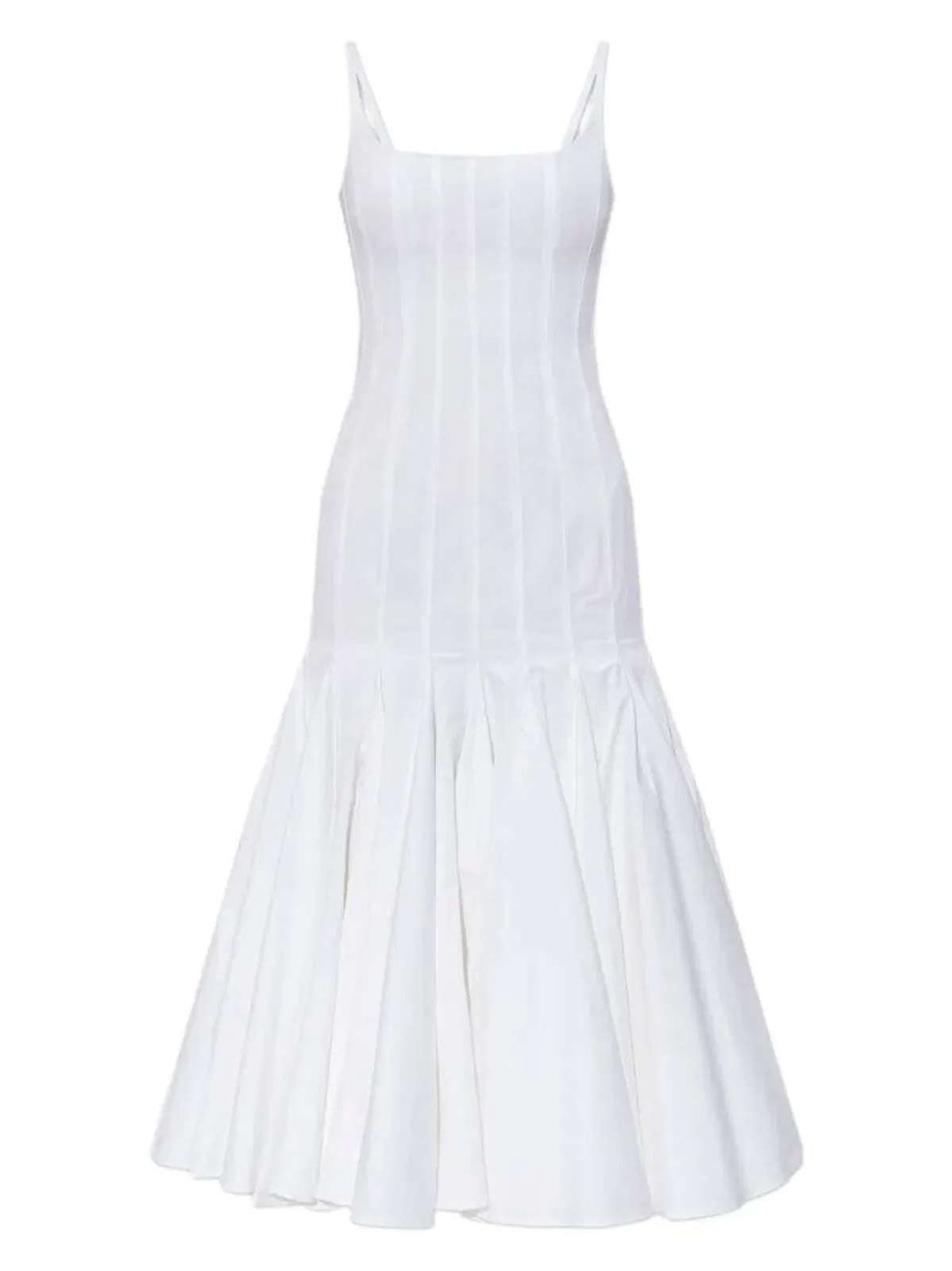 Jacquemus La Robe Agave In Cotton Poplin
