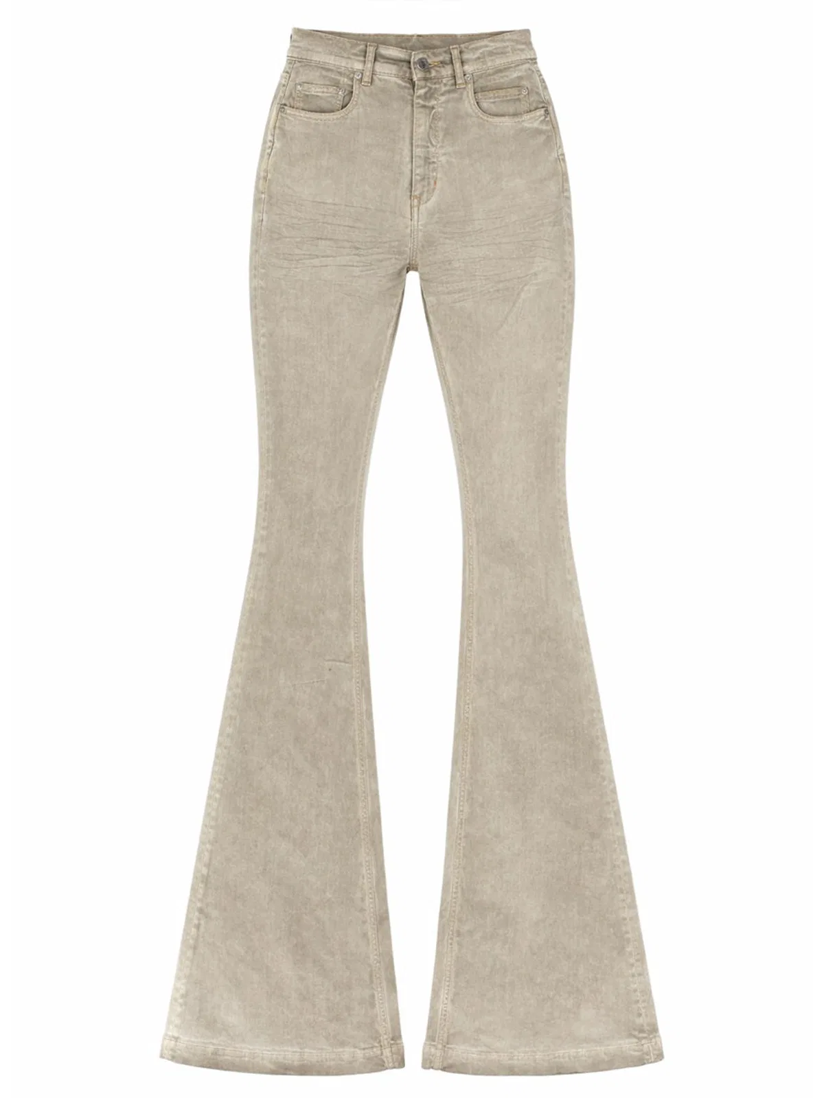 Rick Owens Drkshdw Bolan Bootcut Sand Waxed Jeans