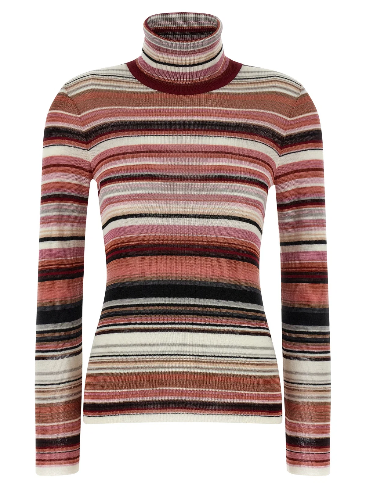 Missoni Striped Turtleneck Sweater