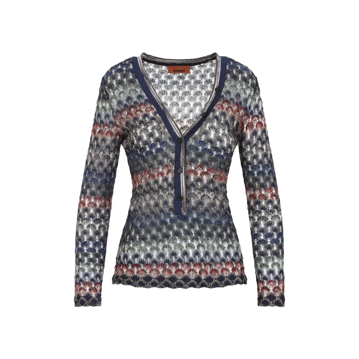 Missoni Multidark Version V Neck Sweater