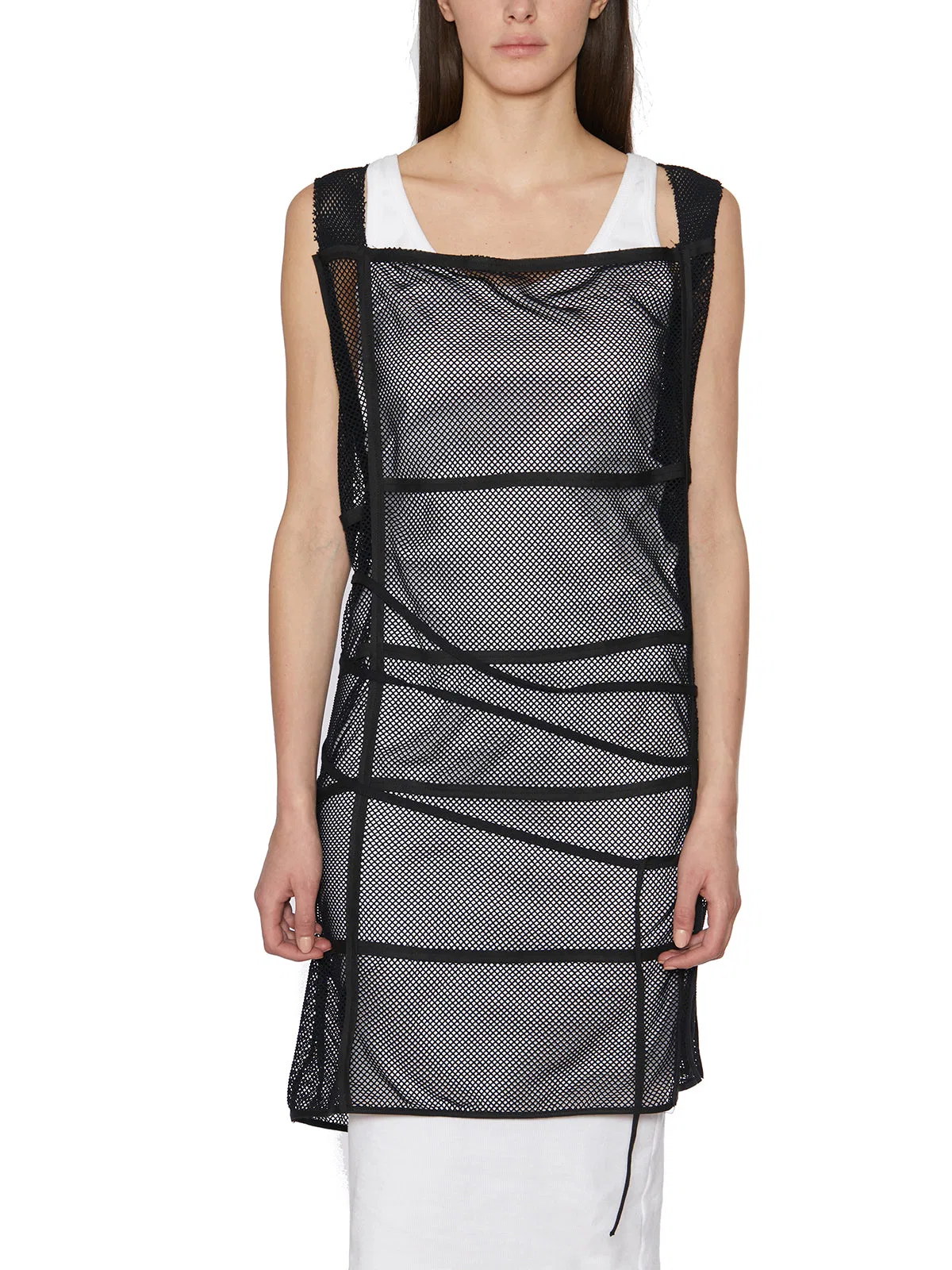 A_Me Long Mesh Sweater