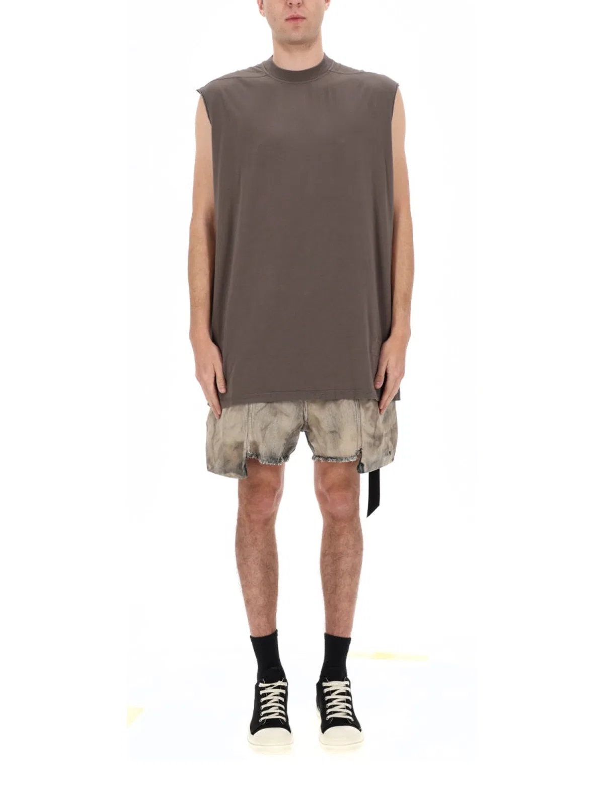 Drkshdw Brown Cotton T-Shirt