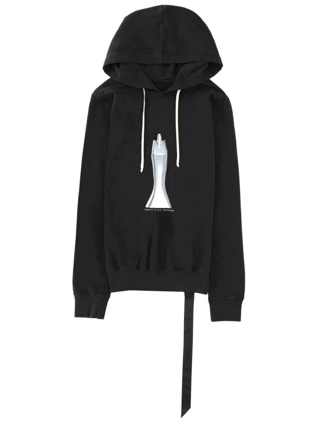 Drkshdw Black Cotton Sweatshirt