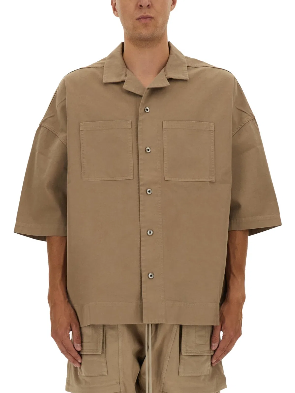 Drkshdw Ivory Cotton Shirt