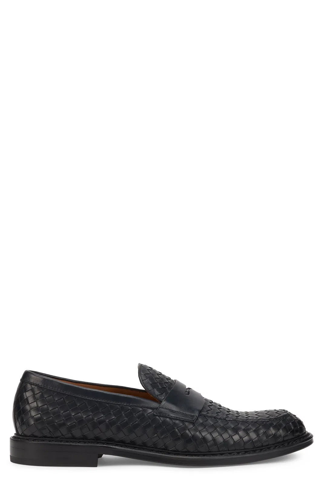 Doucal's Woven Leather Moccasin
