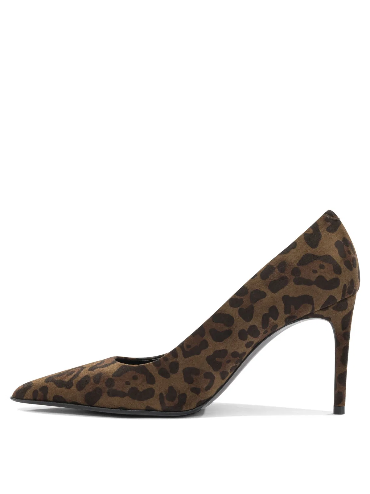 Sergio Levantesi Brown Suede Rubber Heels