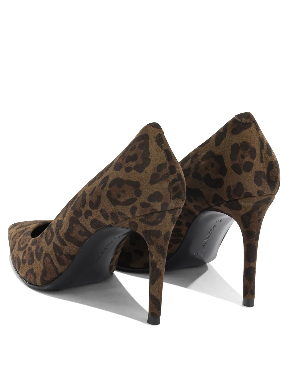 Sergio Levantesi Brown Suede Rubber Heels