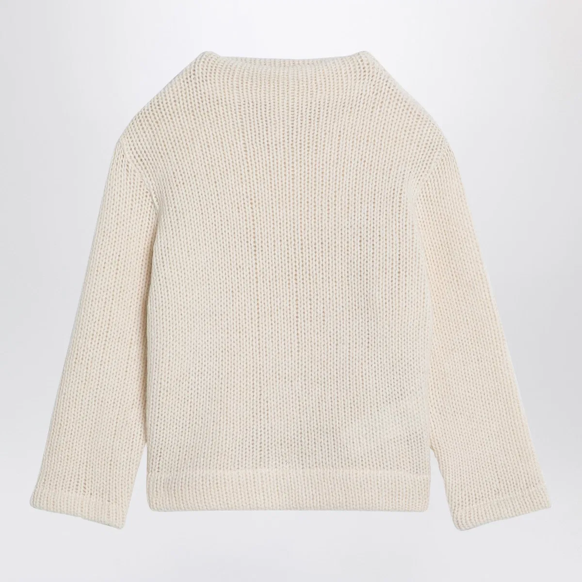 Douuod Ivory Wool-Blend Jumper