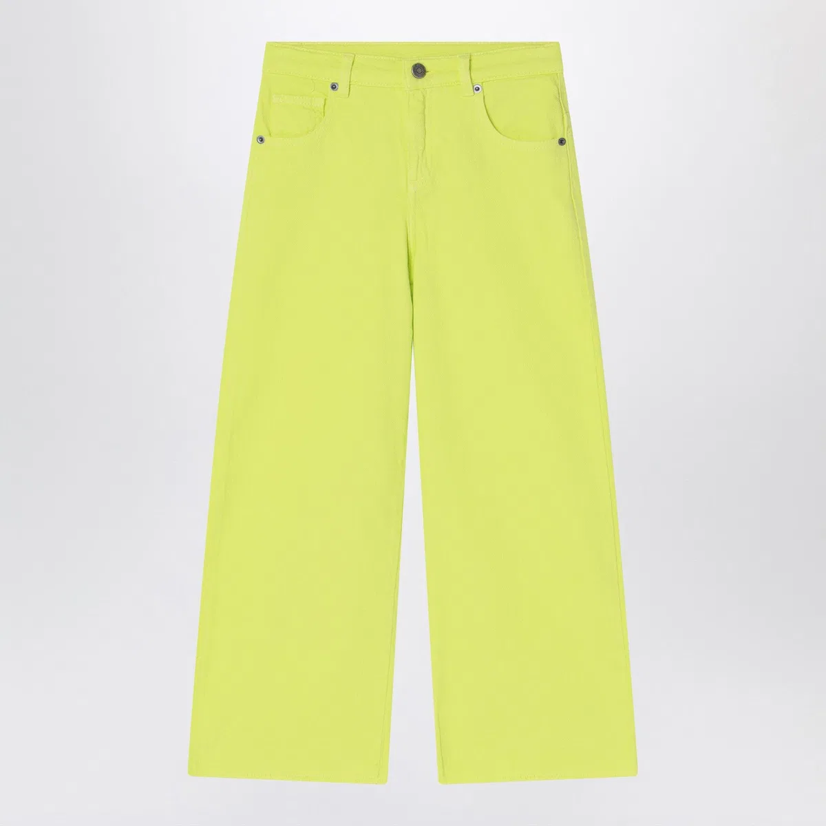 Douuod Lime Yellow Cotton Pants