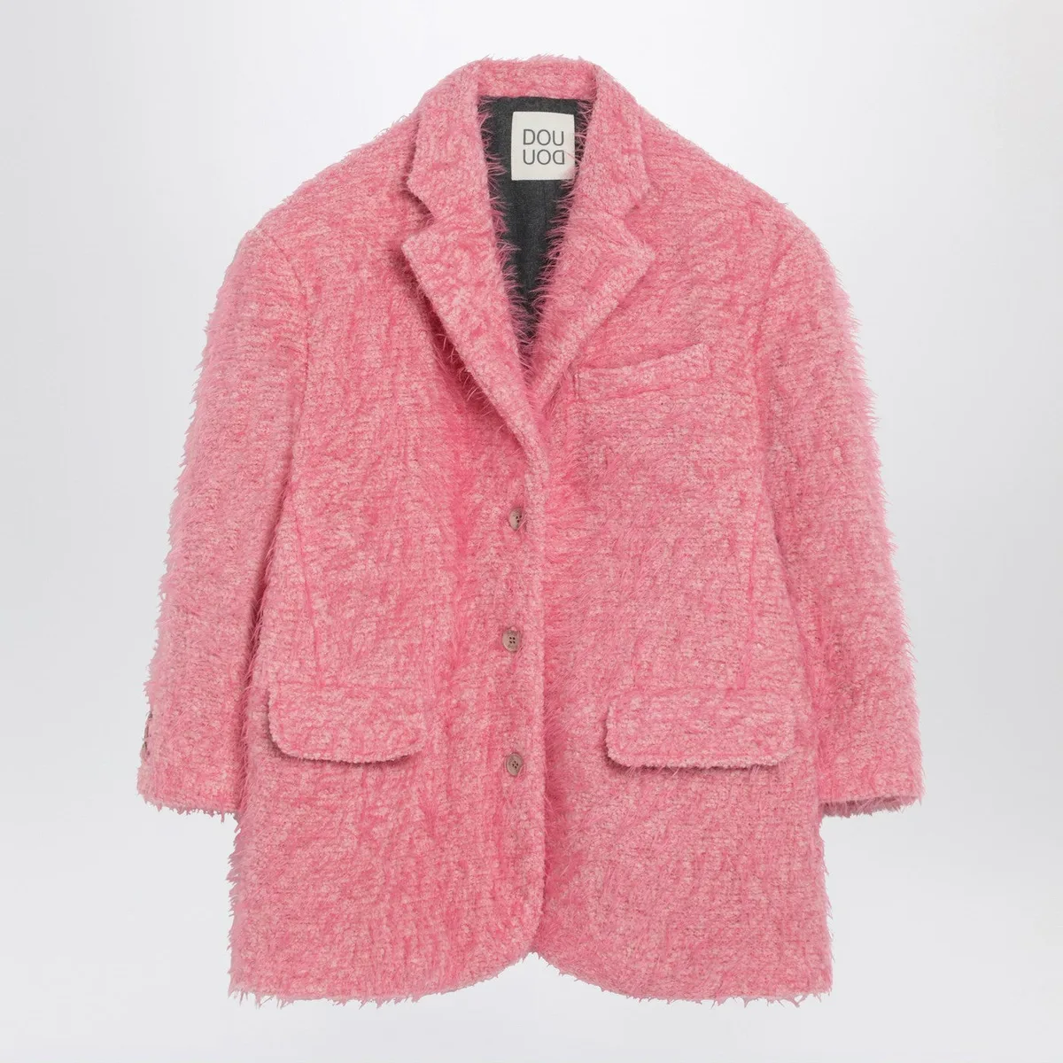 Douuod Olona Pink Wool-Blend Jacket