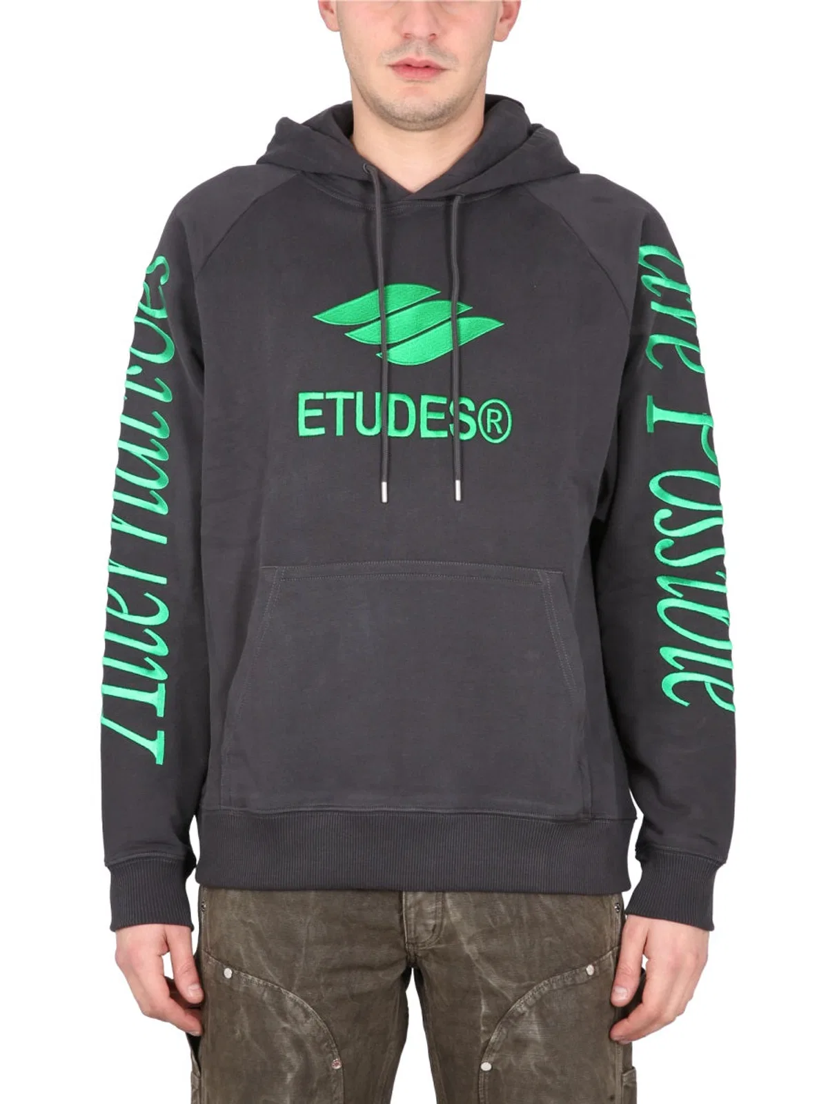 Etudes Studio Sweatshirt With Logo Embroidery