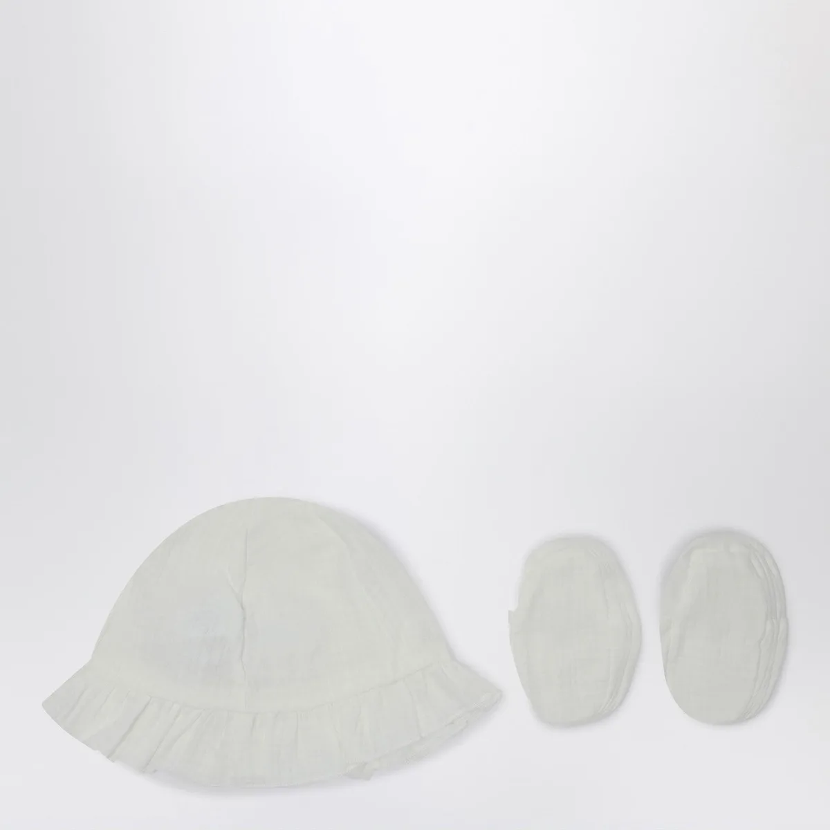 Teddy minou Teddy & Minou White Two-Piece Set With H