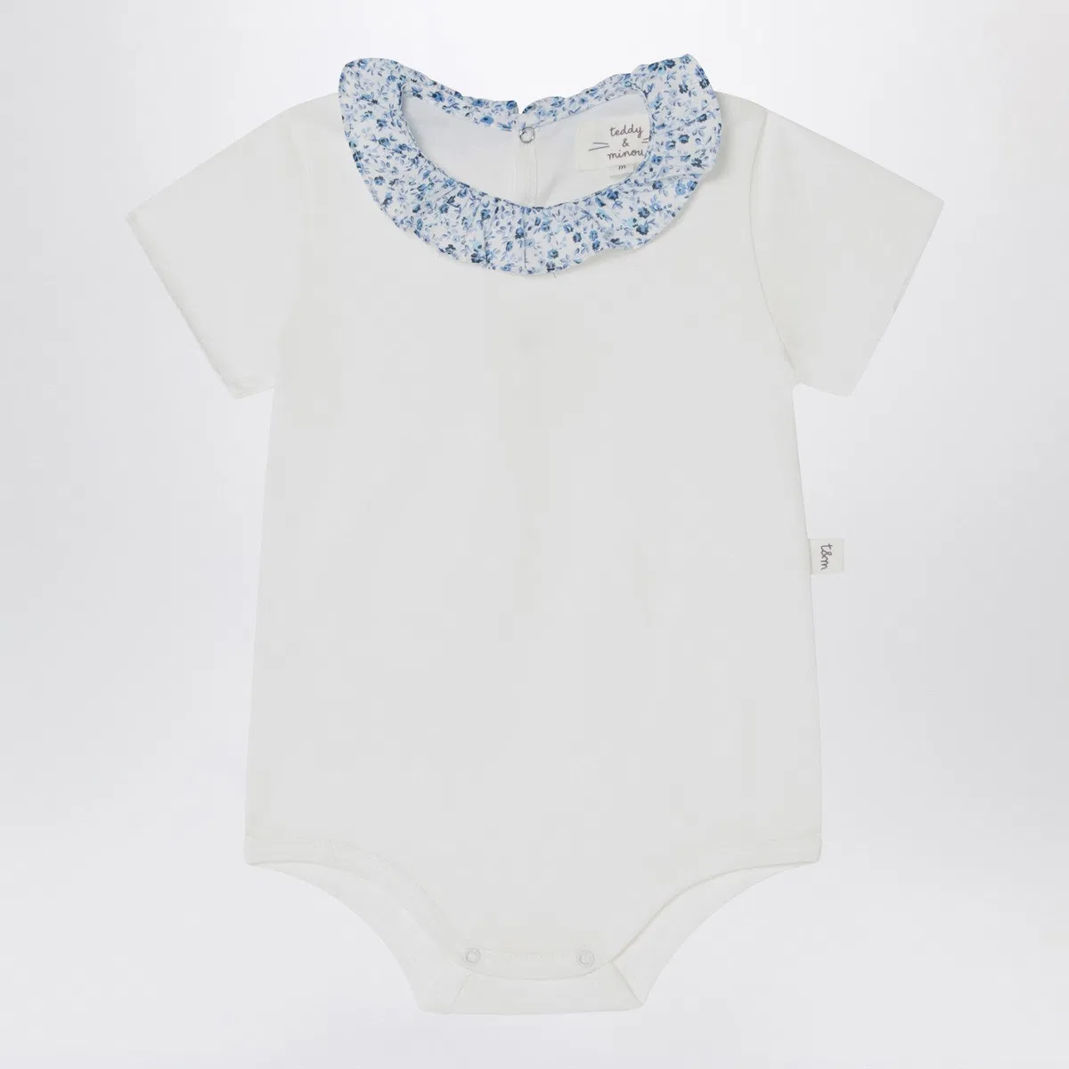 Teddy minou Teddy & Minou White Romper With Liberty 