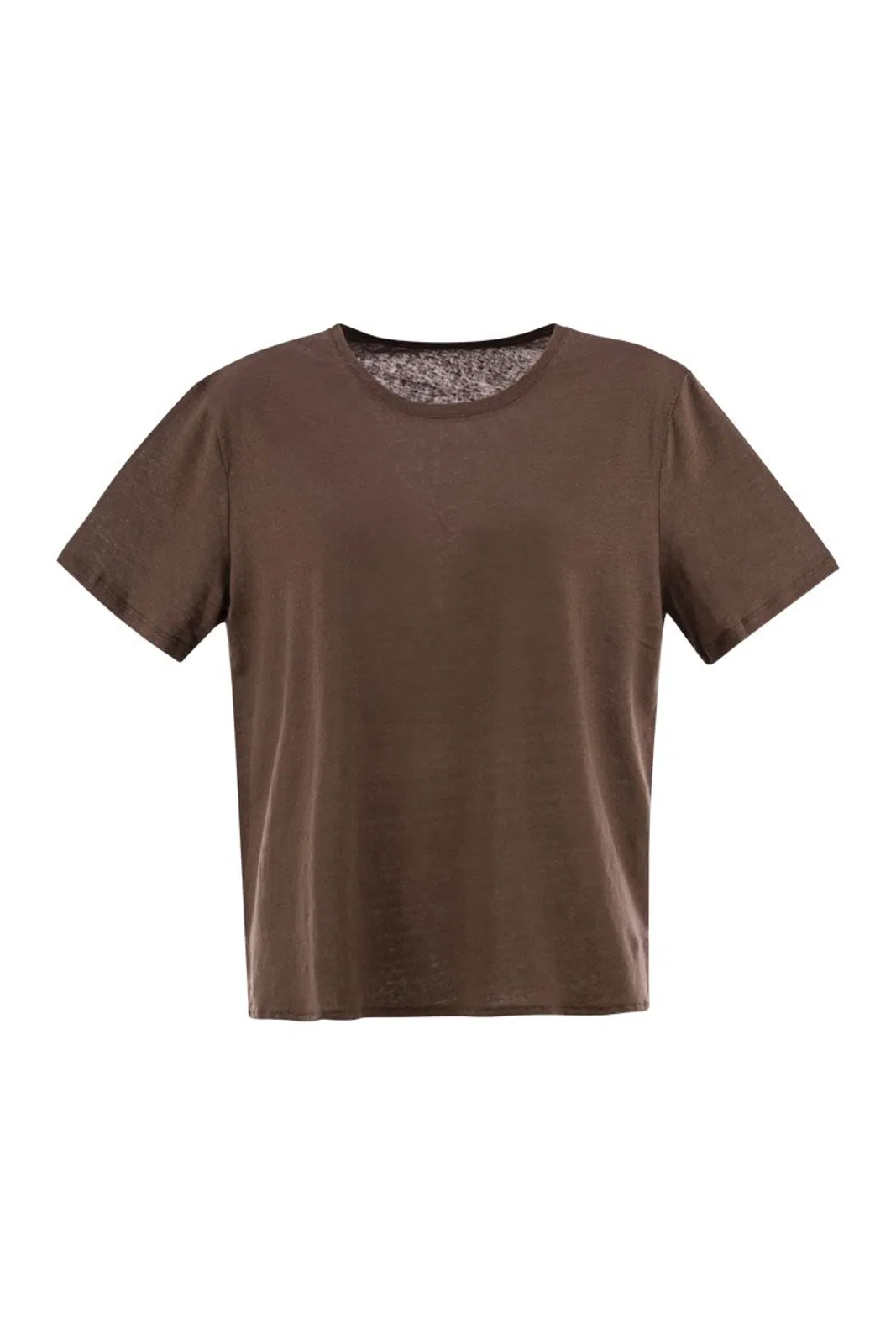 Majestic Linen Crew-Neck T-Shirt