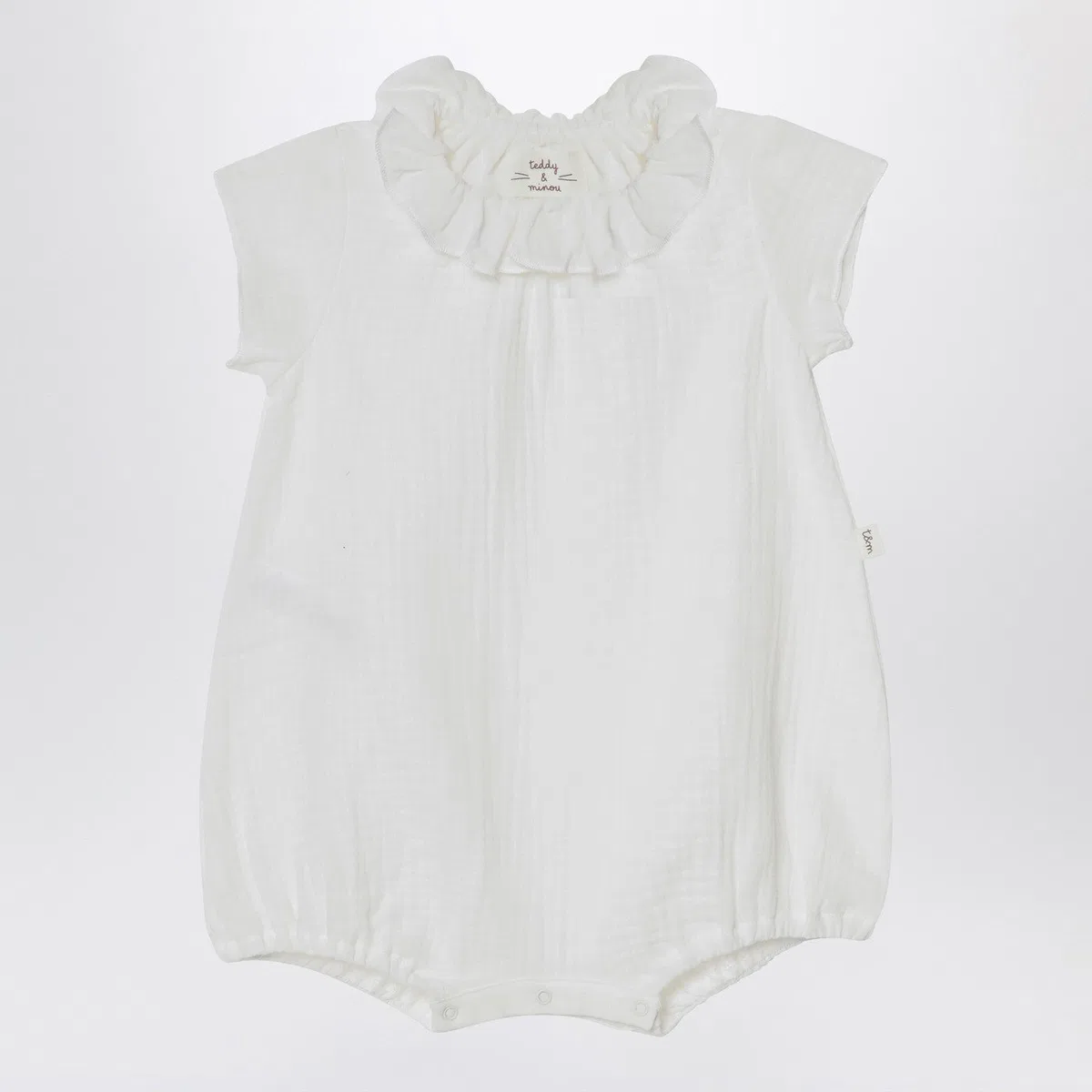 Teddy minou Teddy & Minou White Cotton Romper