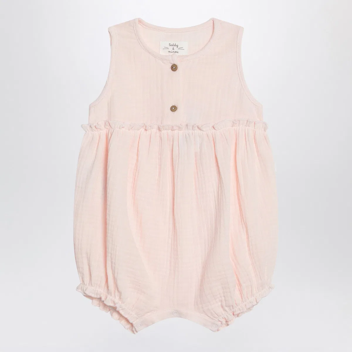 Teddy minou Teddy & Minou Pink Cotton Romper