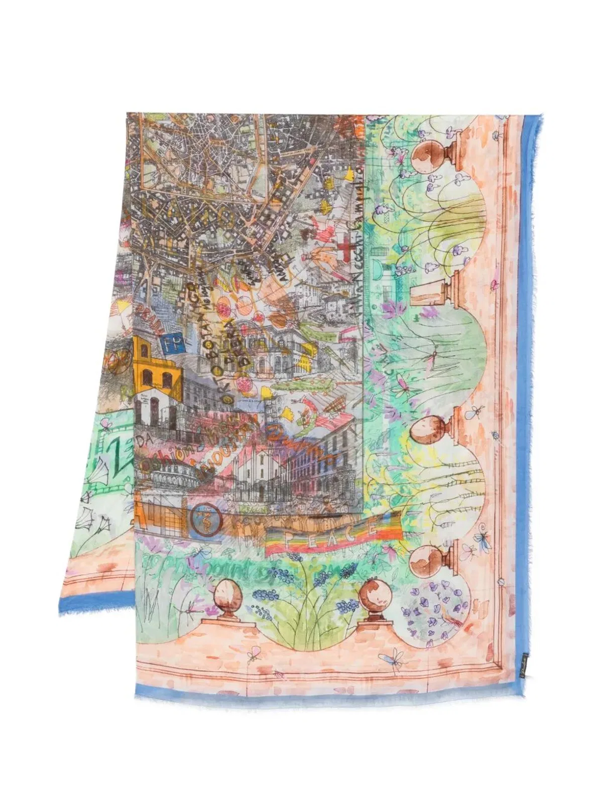Faliero Sarti Stole In Collaboration With Paolo Fiumi 