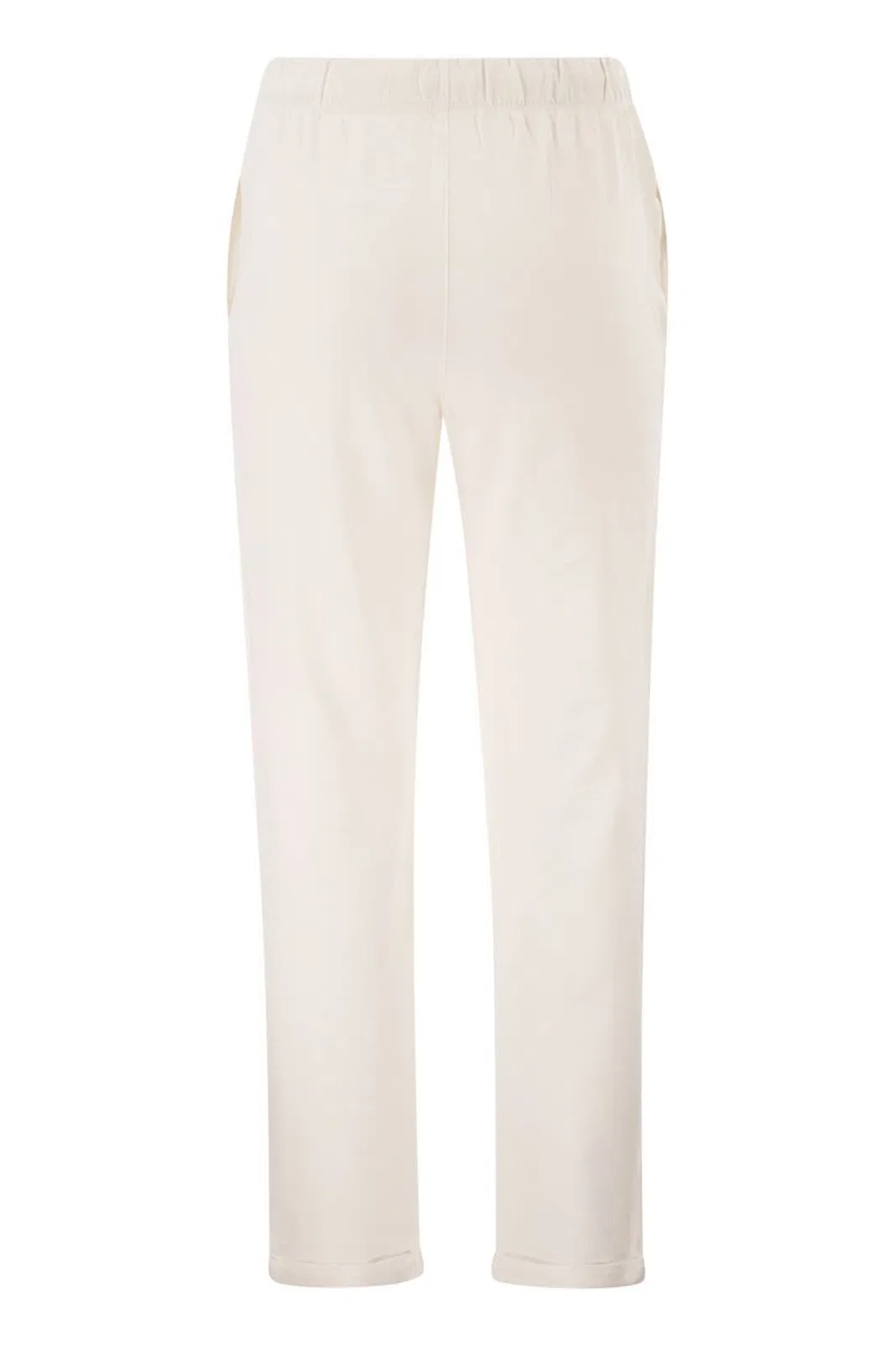 Majestic Stretch Viscose Jogger Trousers With Dra
