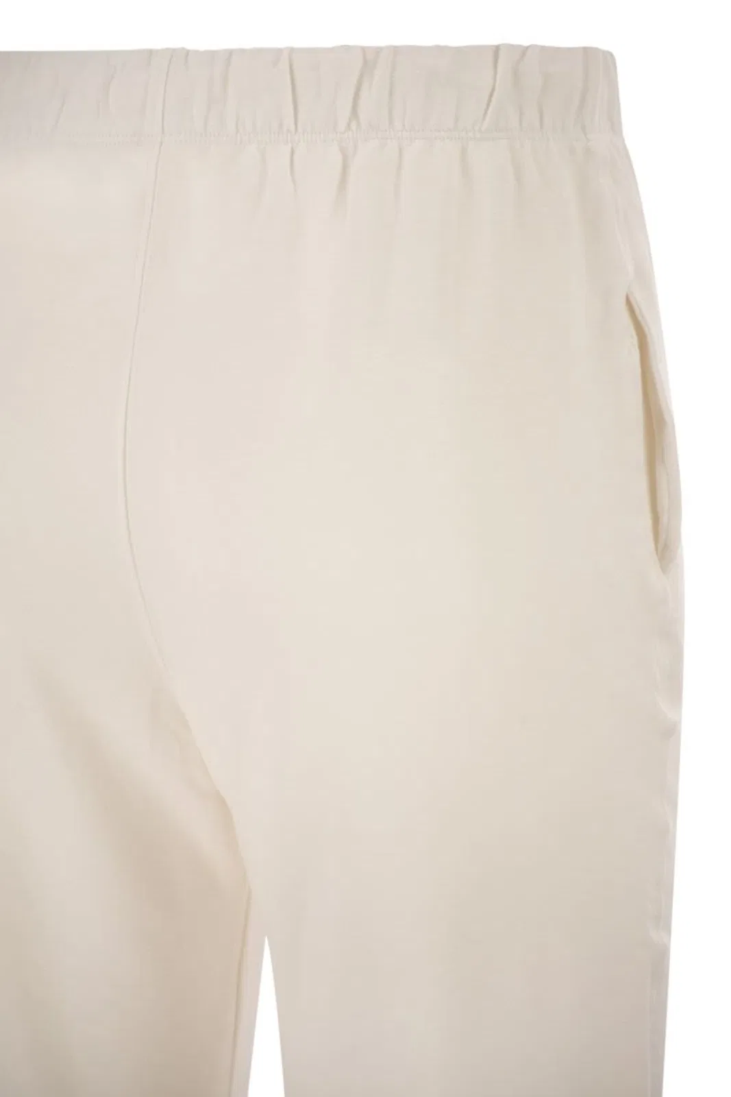 Majestic Stretch Viscose Jogger Trousers With Dra