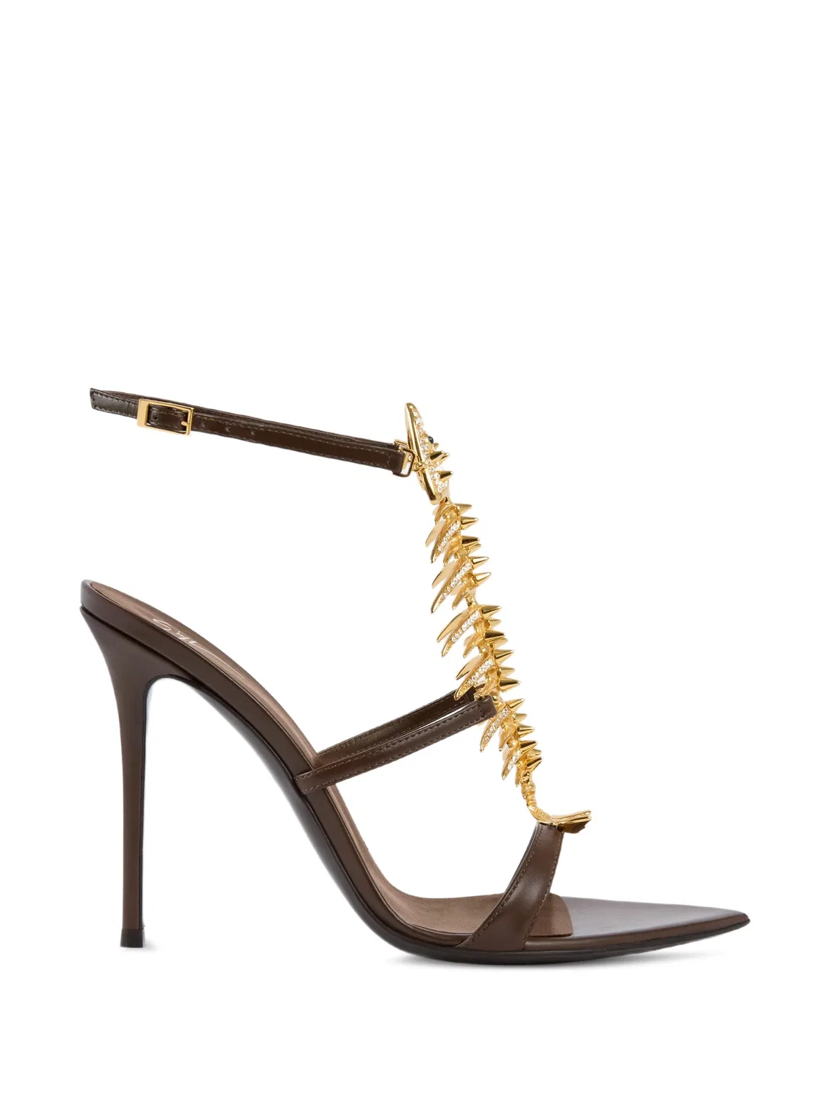 Giuseppe Zanotti Lamb Leather Cow Leather Kidskin Sandal