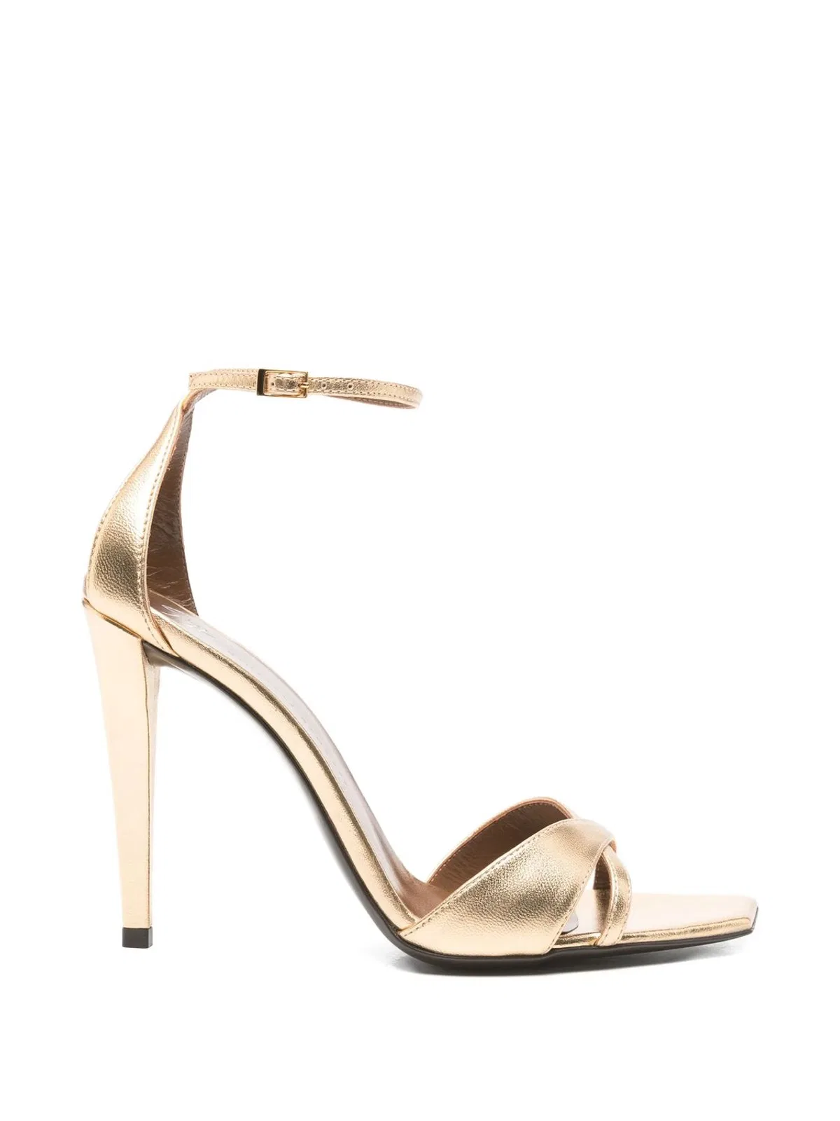 Giuseppe Zanotti Brivido 90 Lamb Skin Leather Sandals