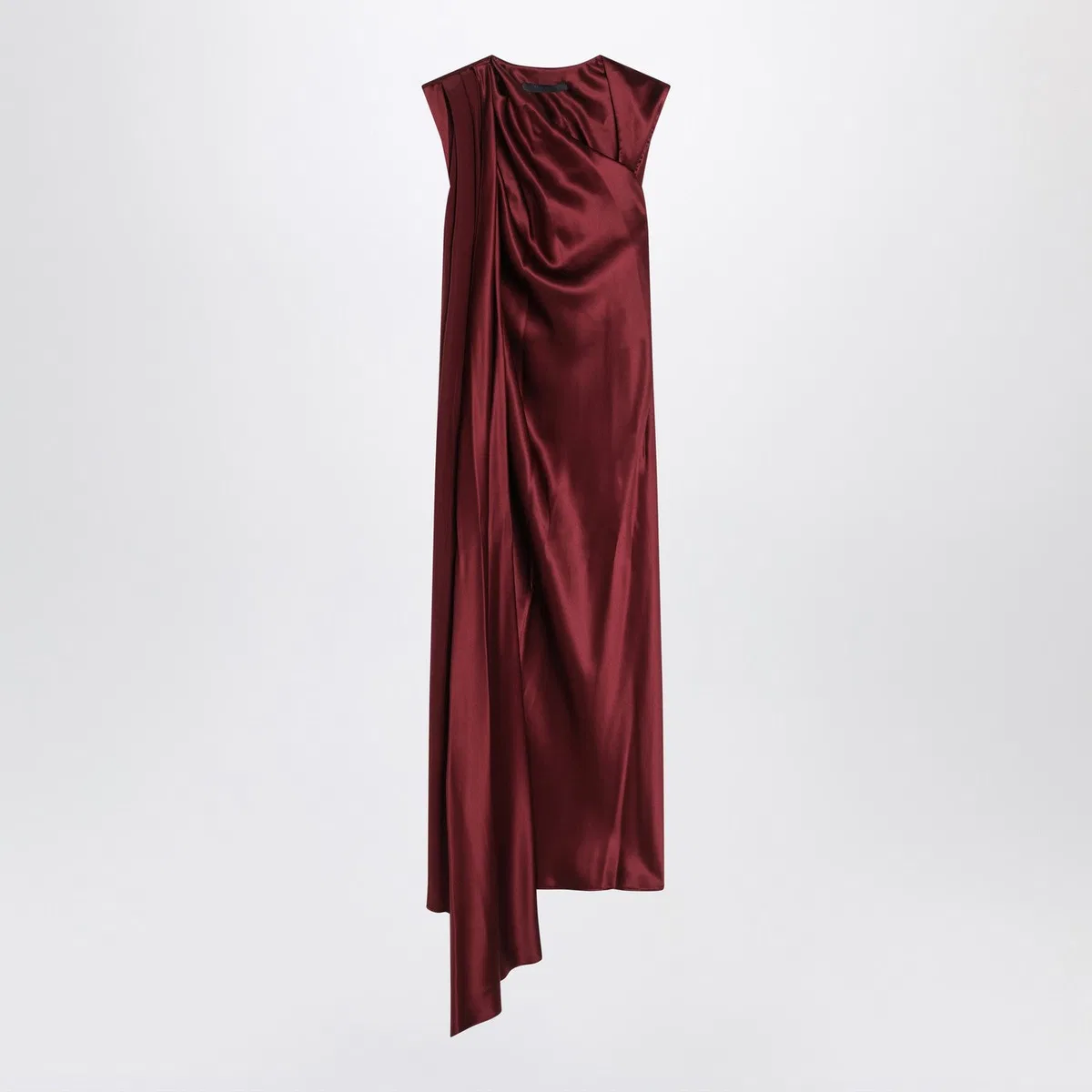 Max mara pianoforte Raspberry Cape Detail Dress