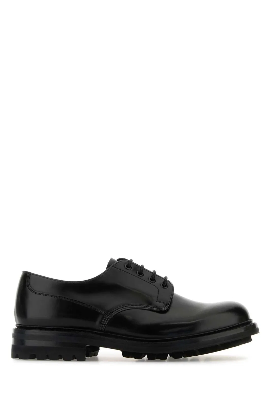 Church's Black Leather Mc Neil Lw Lace-Up Shoes