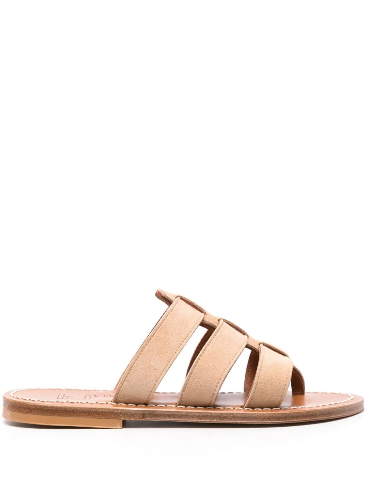 KJacques Dolon Leather Flat Mules