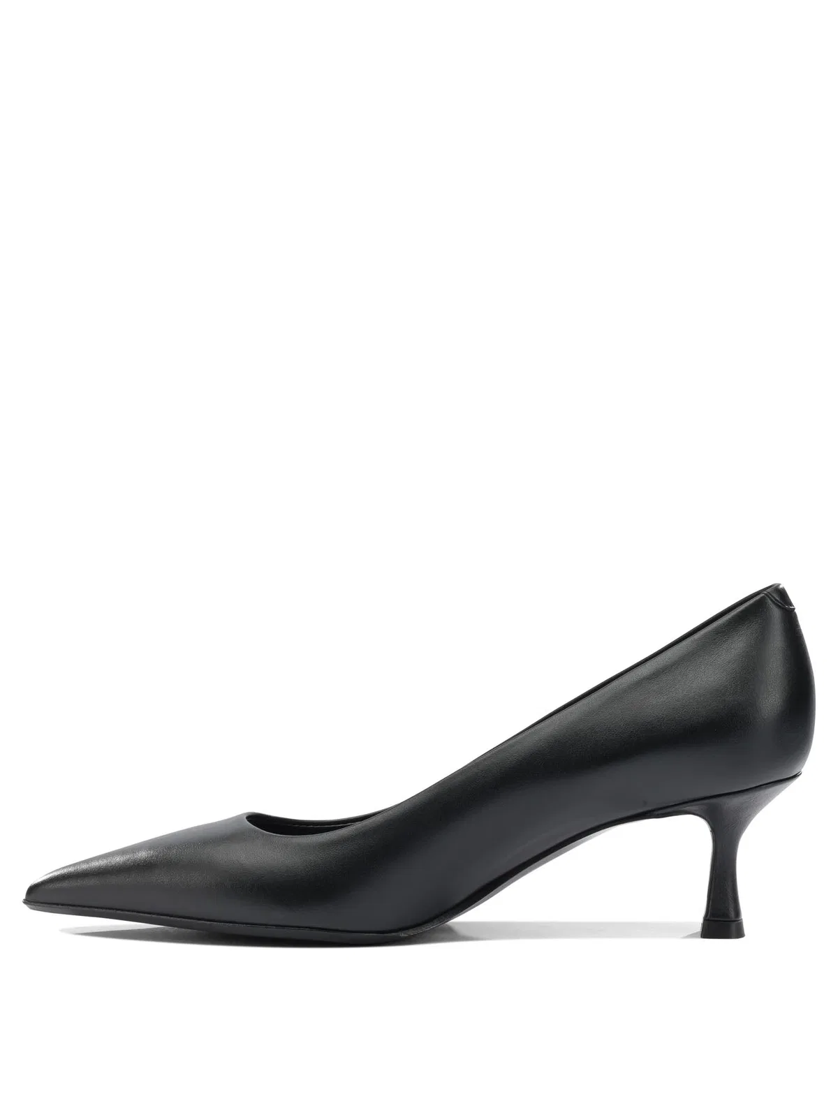 Sergio Levantesi Black Leather Heeled Shoes