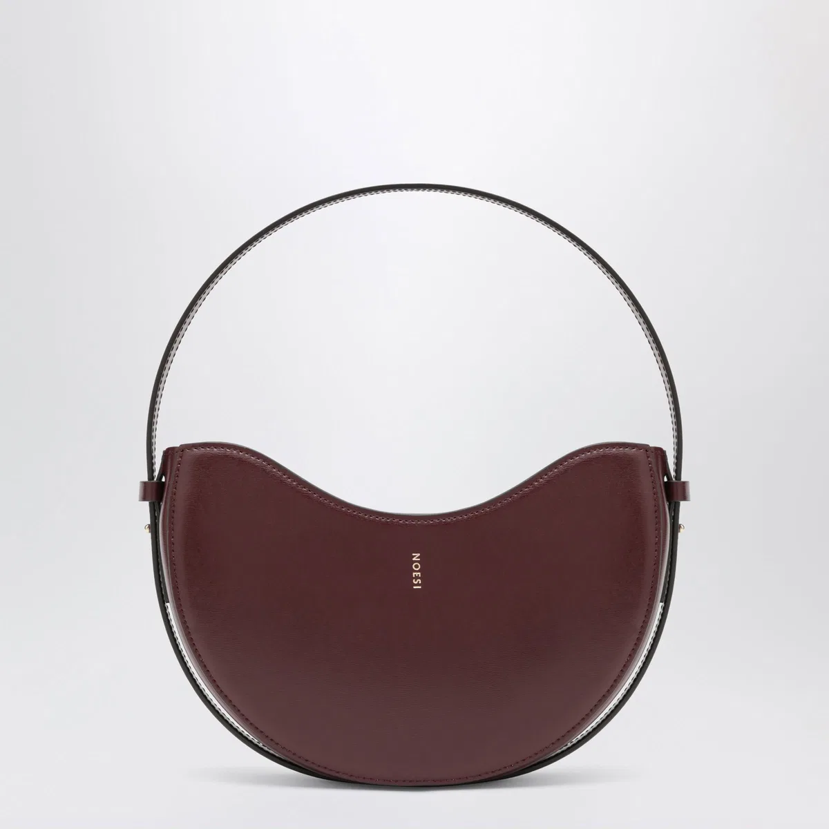 Noesi Ellie Plum-Colored Bag In Smooth Leather