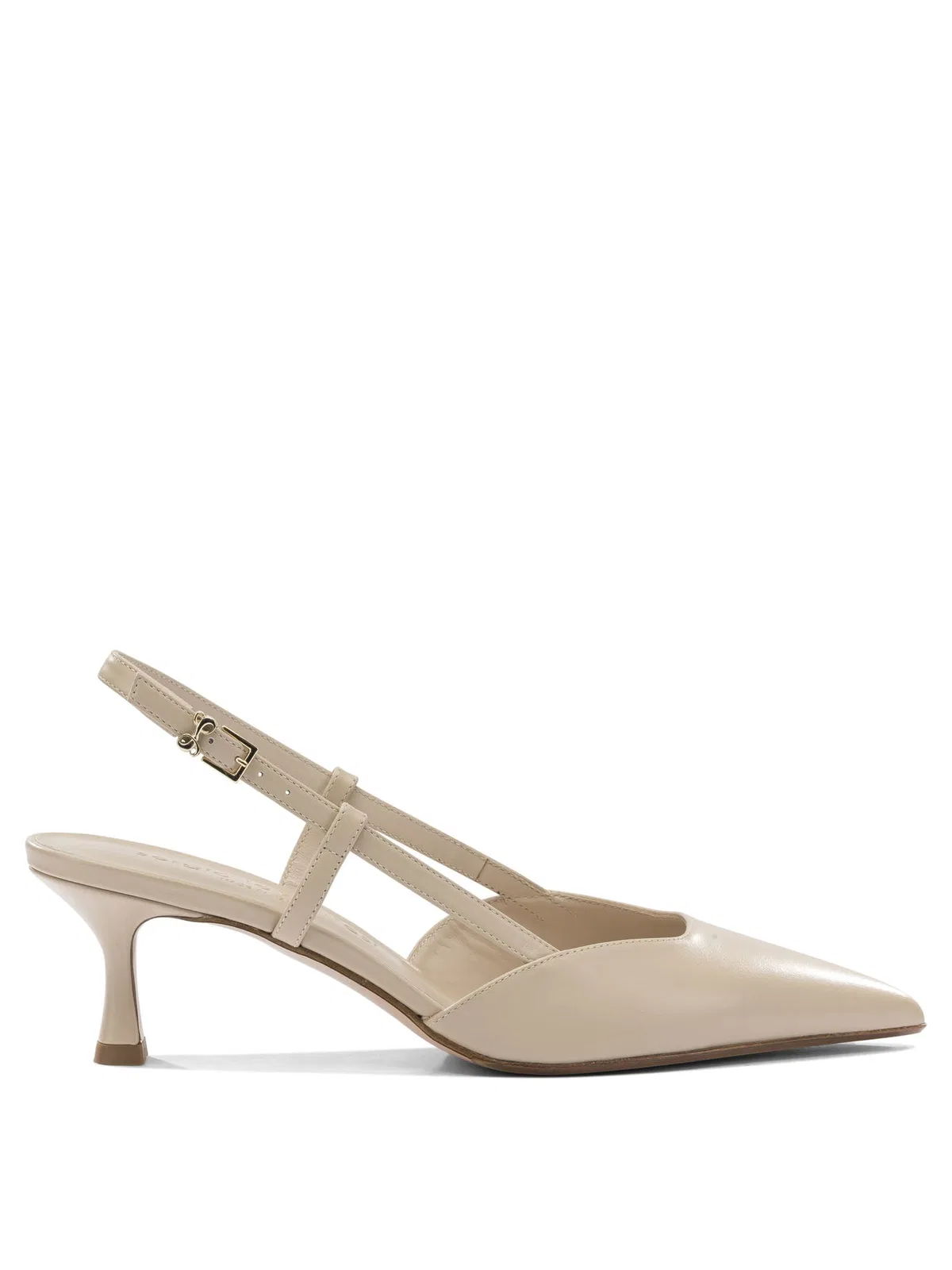 Sergio Levantesi Pink Leather Heeled Shoes