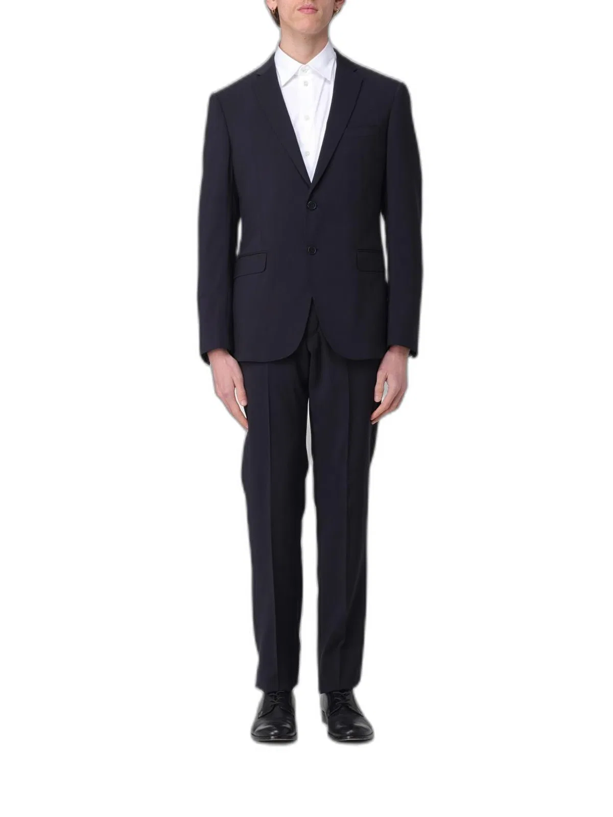 Emporio Armani Wool Single-Breasted Suit