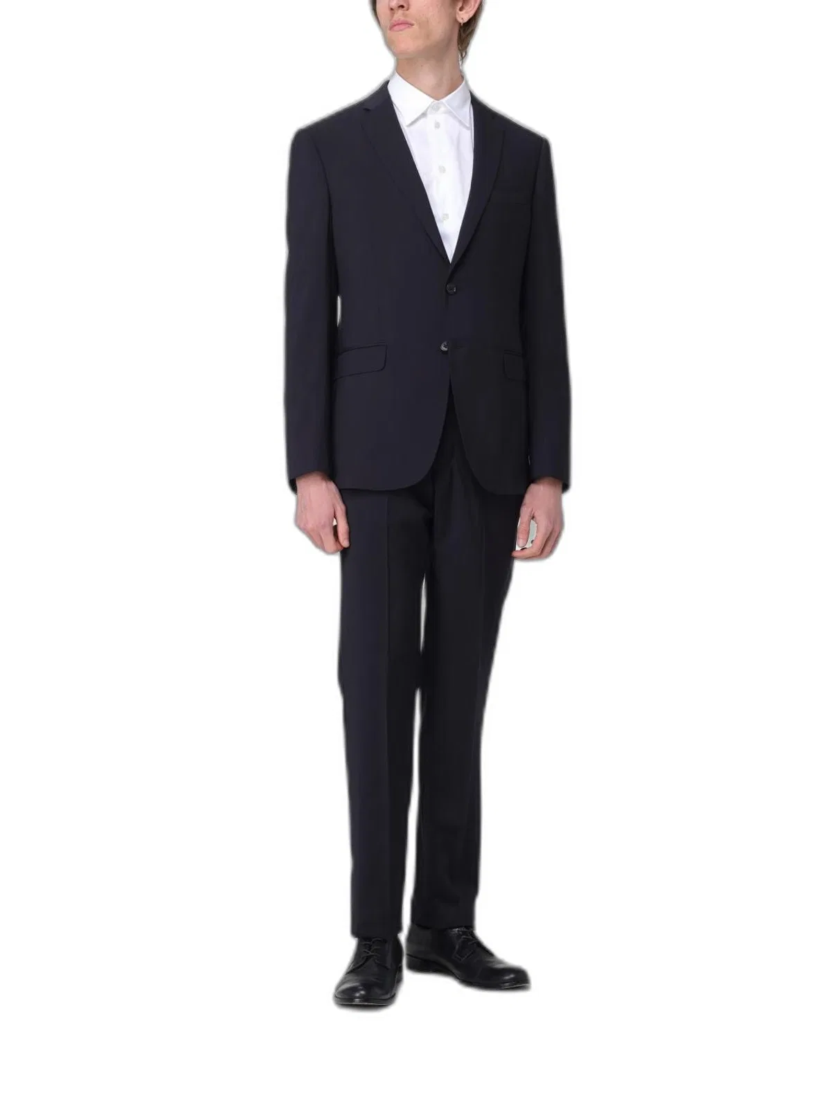 Emporio Armani Wool Single-Breasted Suit