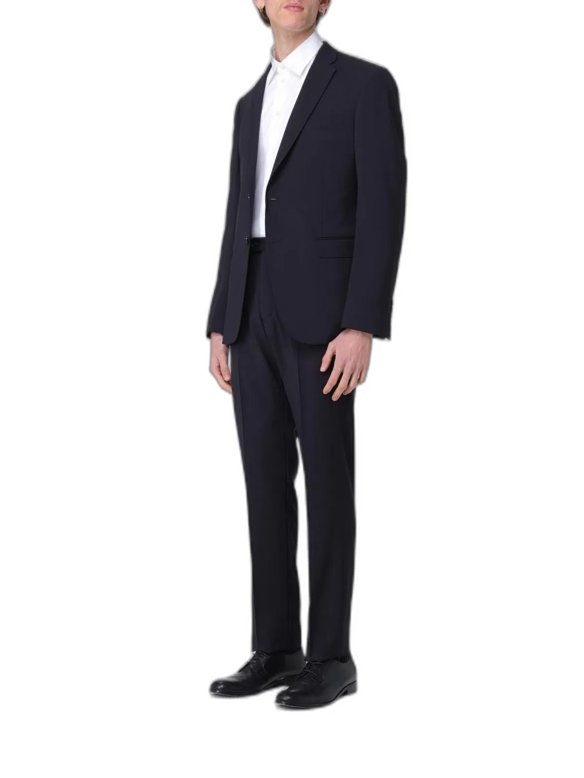 Emporio Armani Wool Single-Breasted Suit