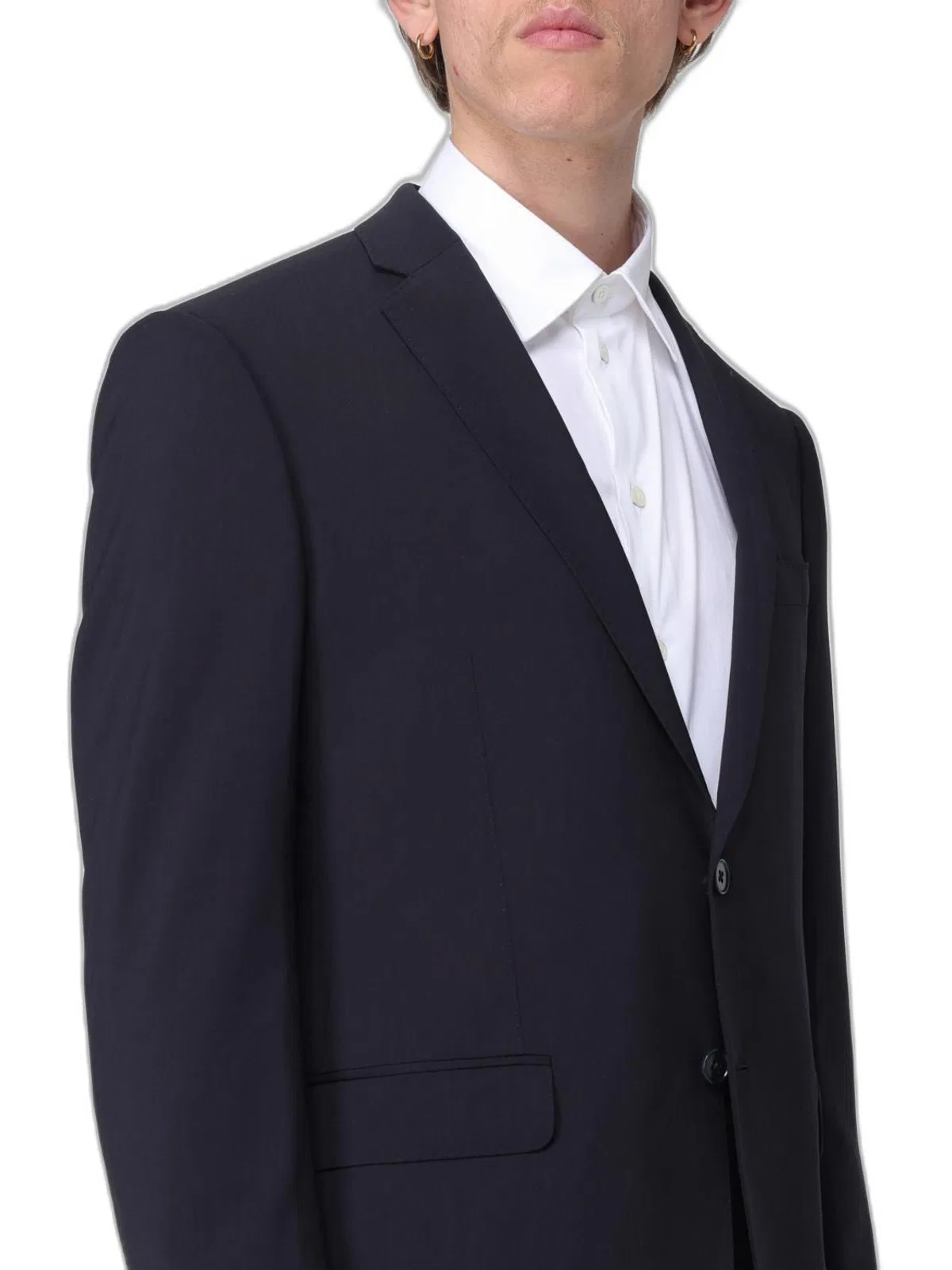 Emporio Armani Wool Single-Breasted Suit