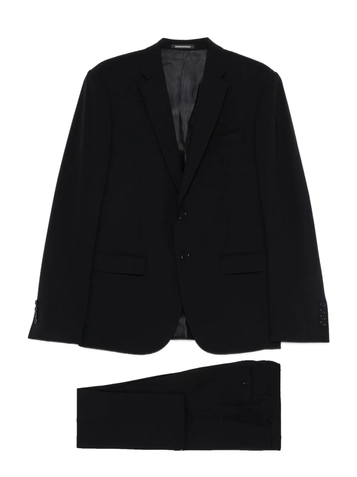 Emporio Armani Wool Single-Breasted Suit