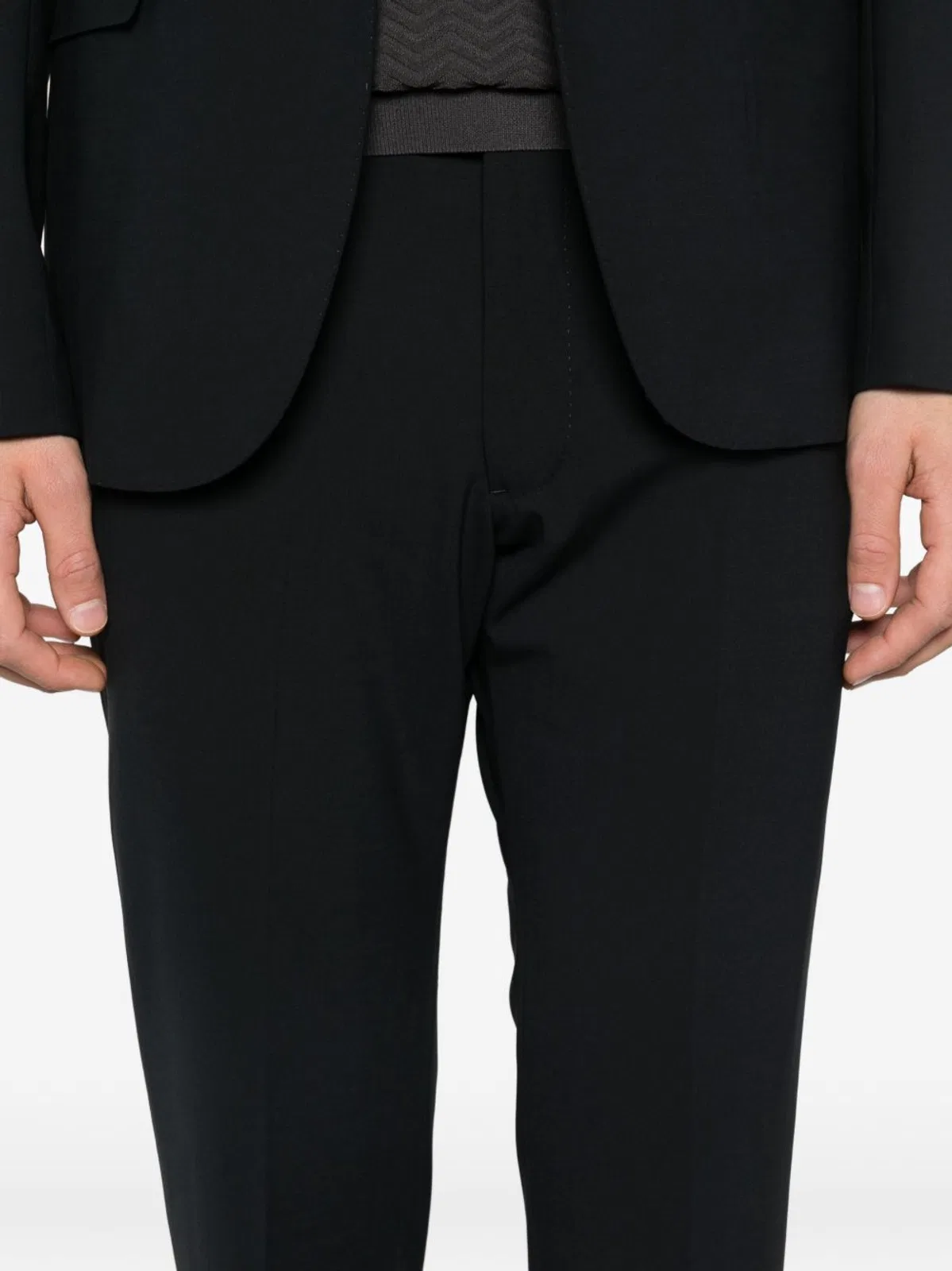 Emporio Armani Wool Single-Breasted Suit