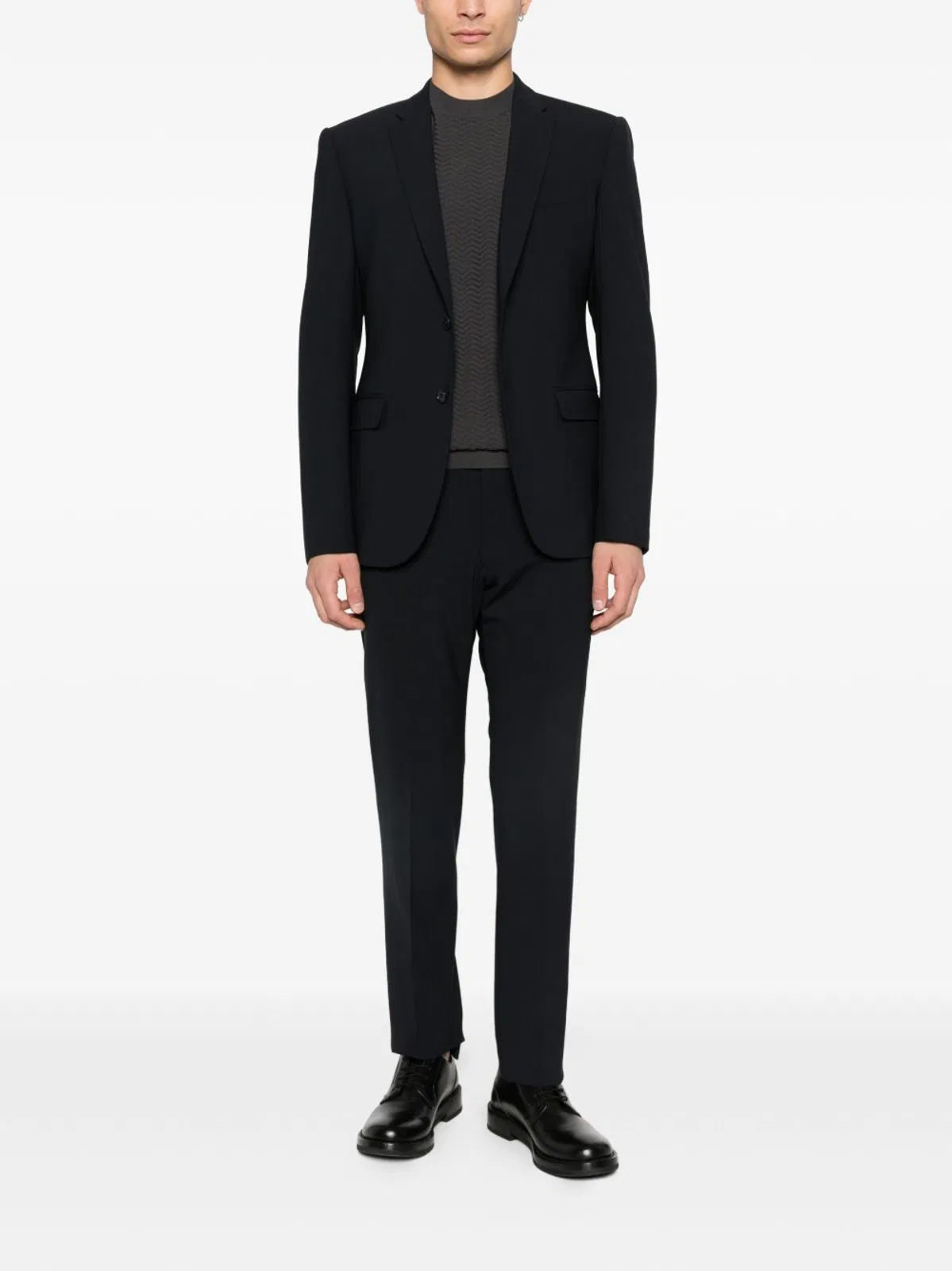 Emporio Armani Wool Single-Breasted Suit
