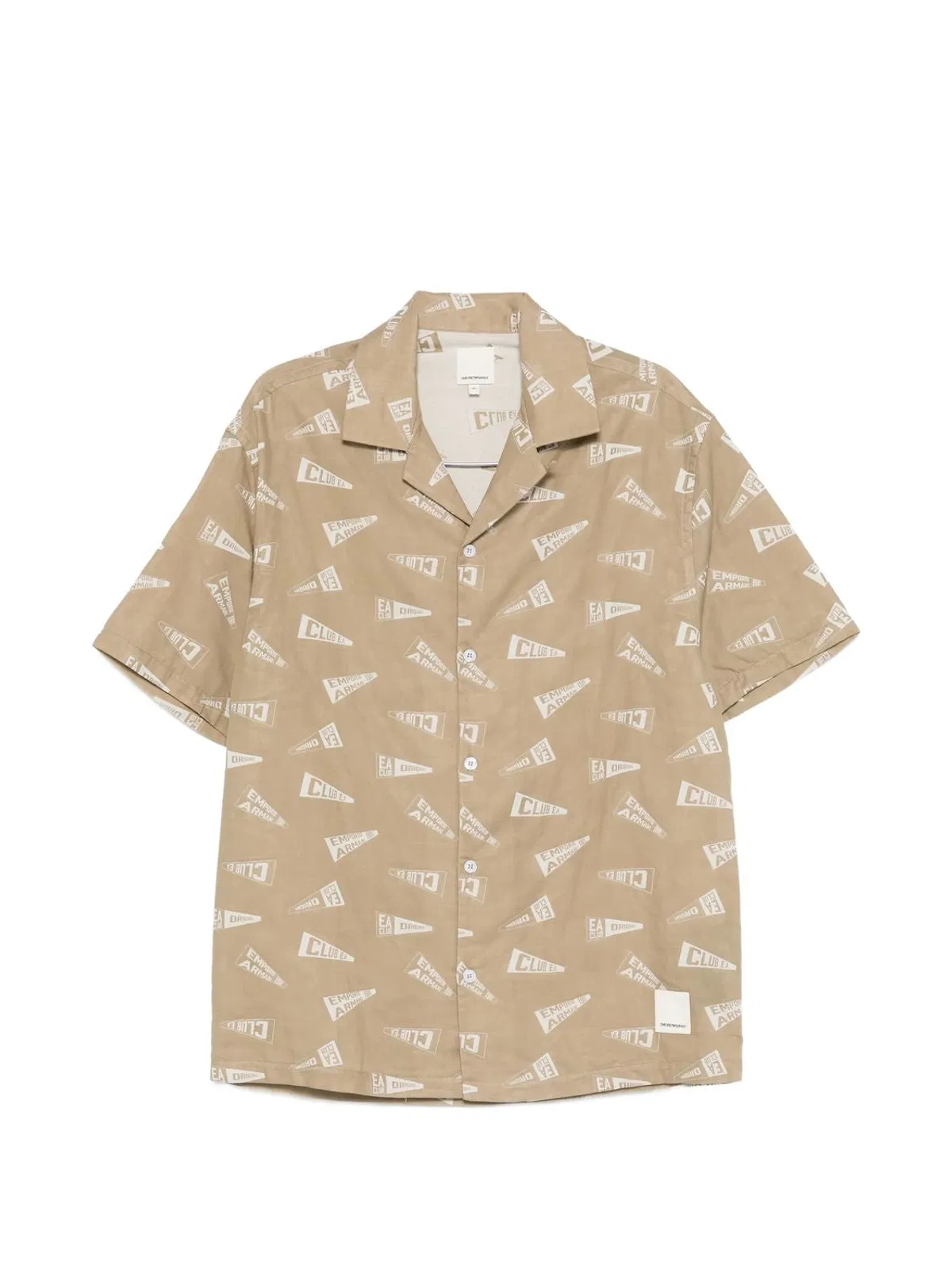 Giorgio Armani Emporio Armani Logo-Pattern Shirt