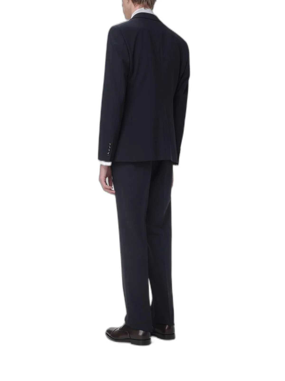 Giorgio Armani Dark Navy Wool Dress