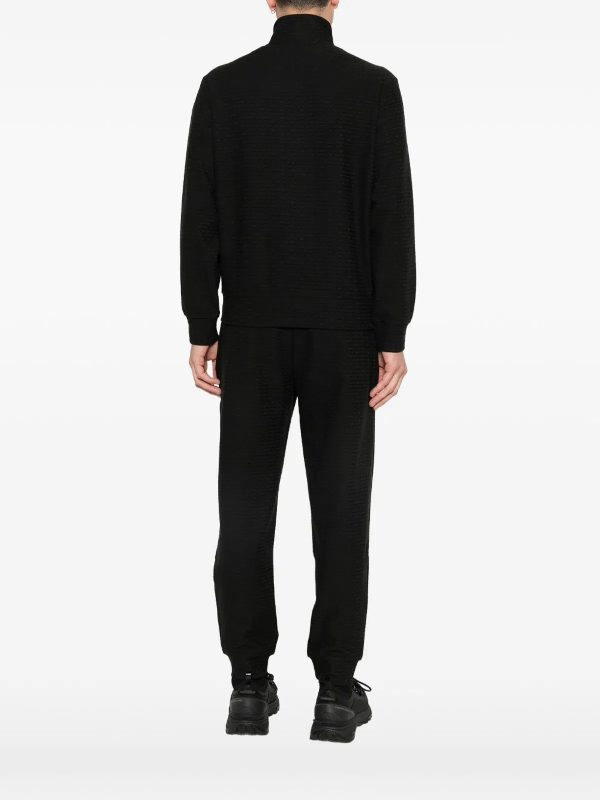 Emporio Armani Cotton Blend Zipped Sweatshirt