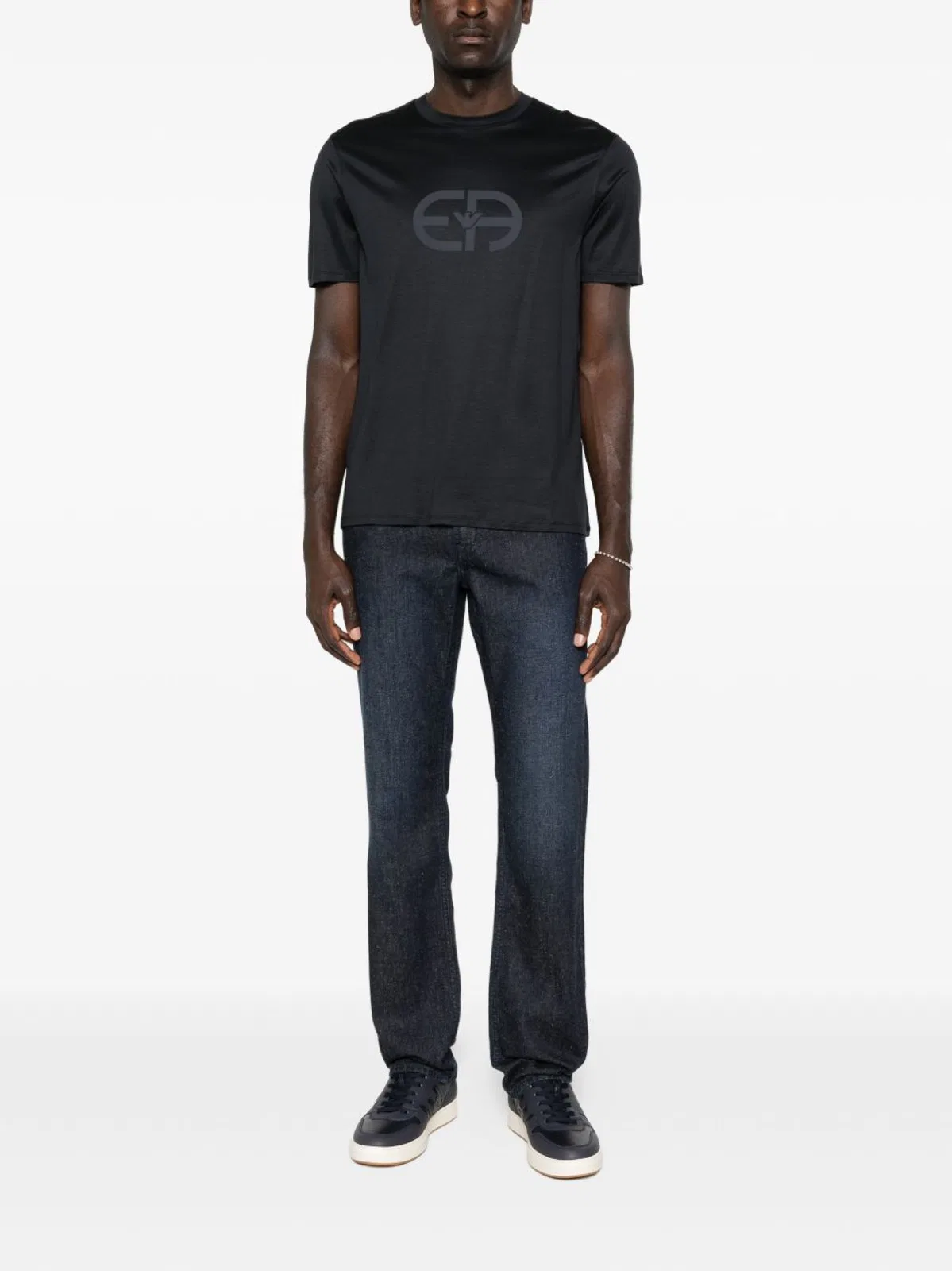 Emporio Armani Logo Cotton T-Shirt