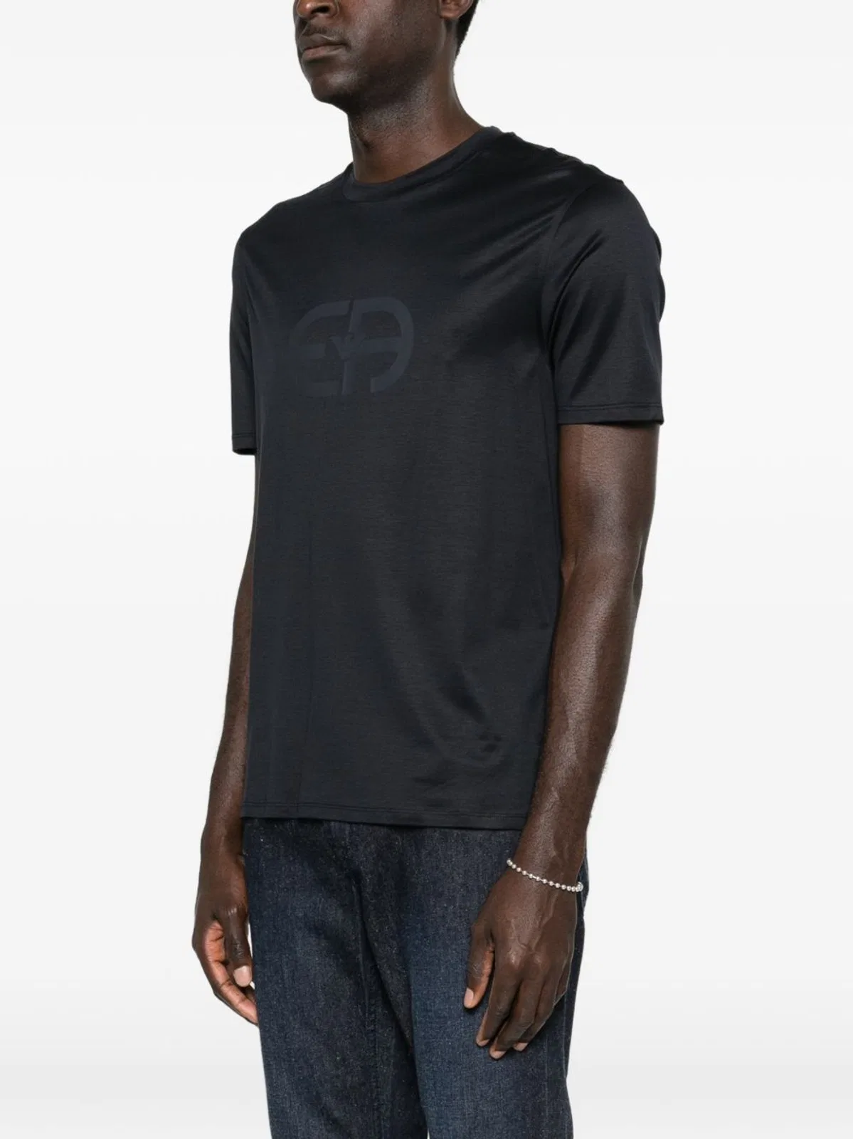 Emporio Armani Logo Cotton T-Shirt