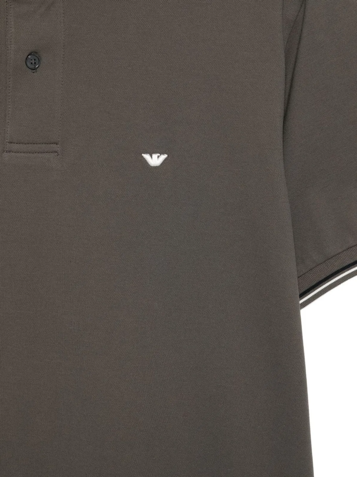 Emporio Armani Logo Cotton Polo Shirt