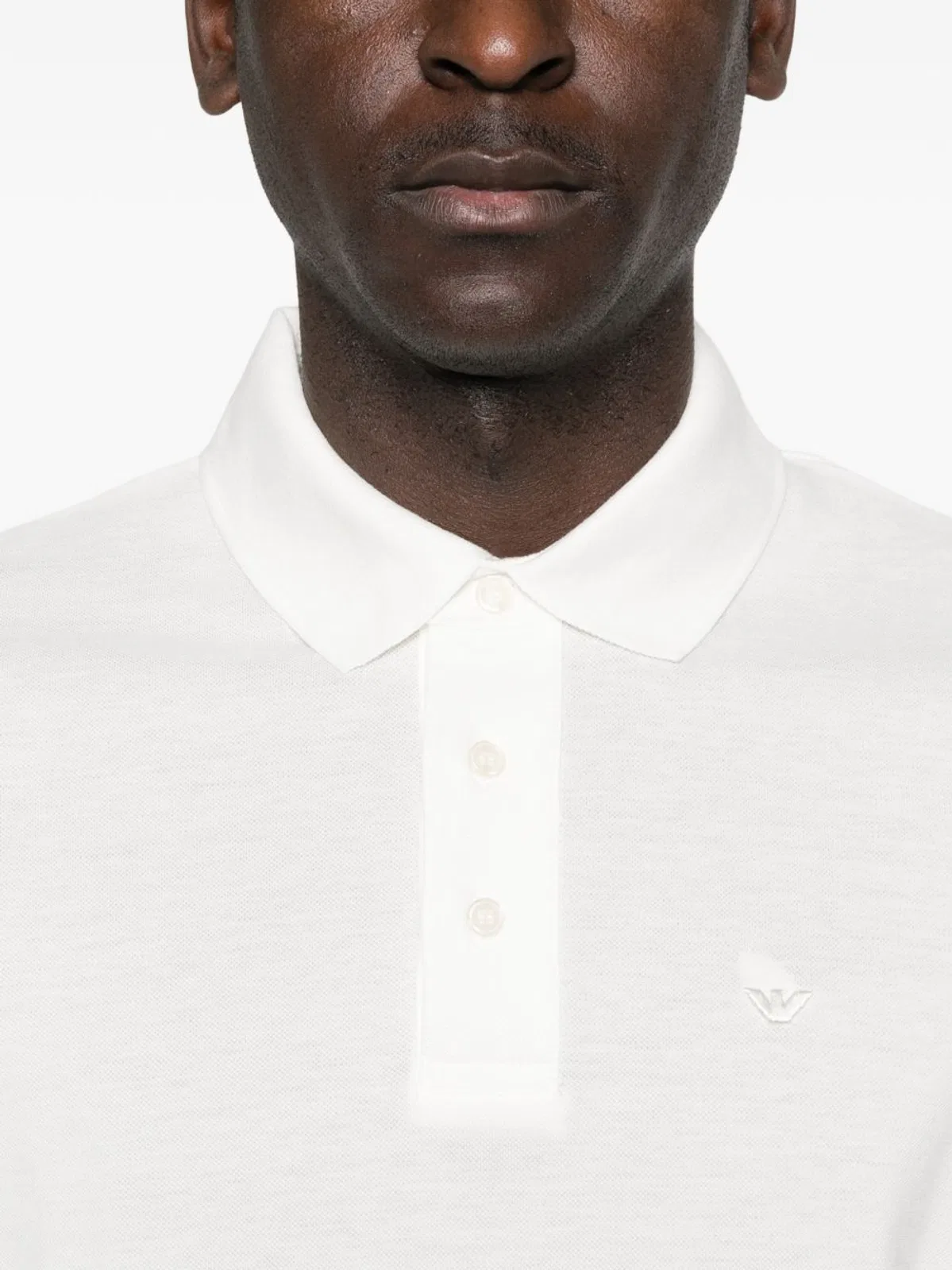 Emporio Armani Logo Cotton Polo Shirt