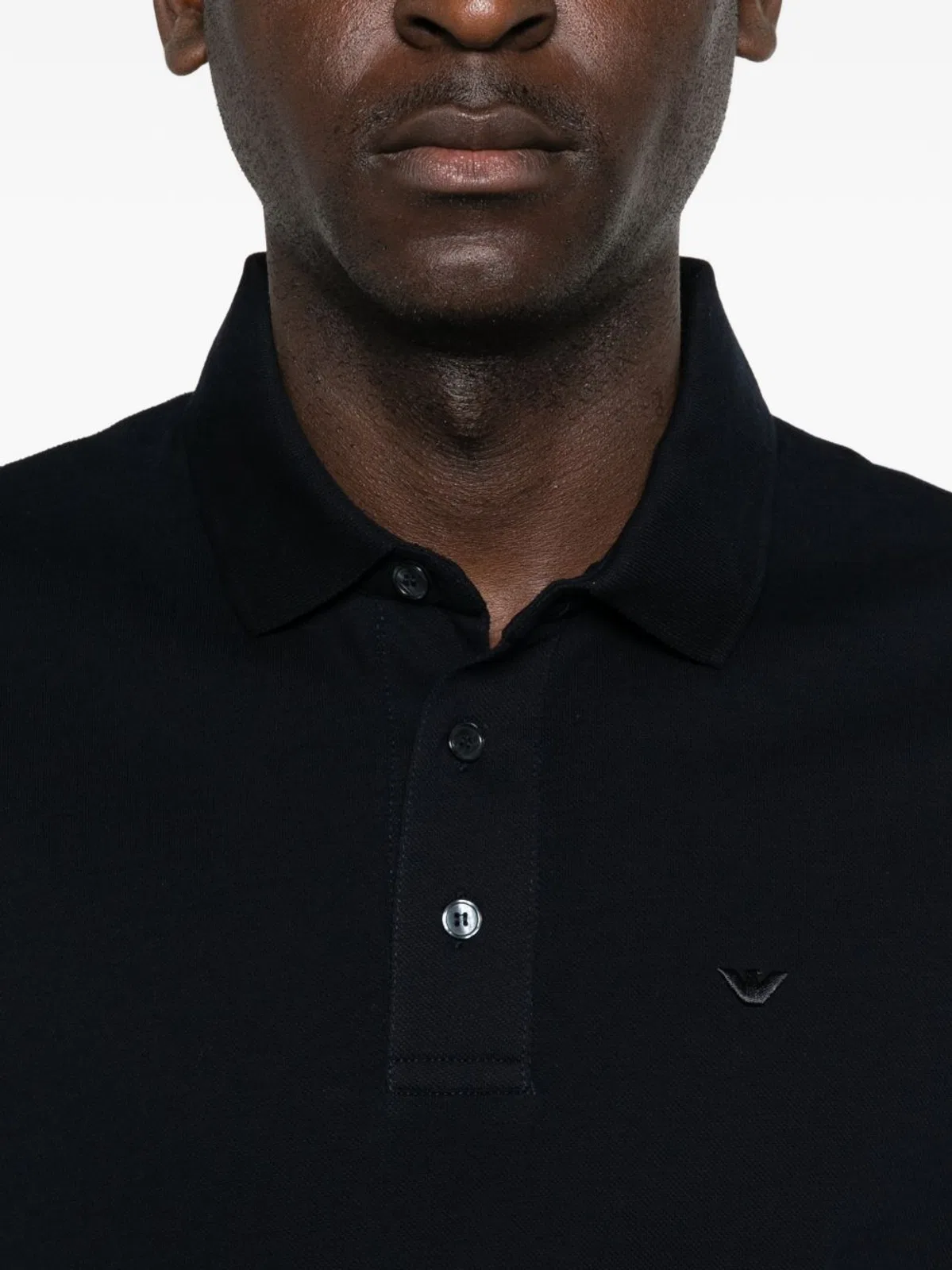 Emporio Armani Logo Cotton Polo Shirt