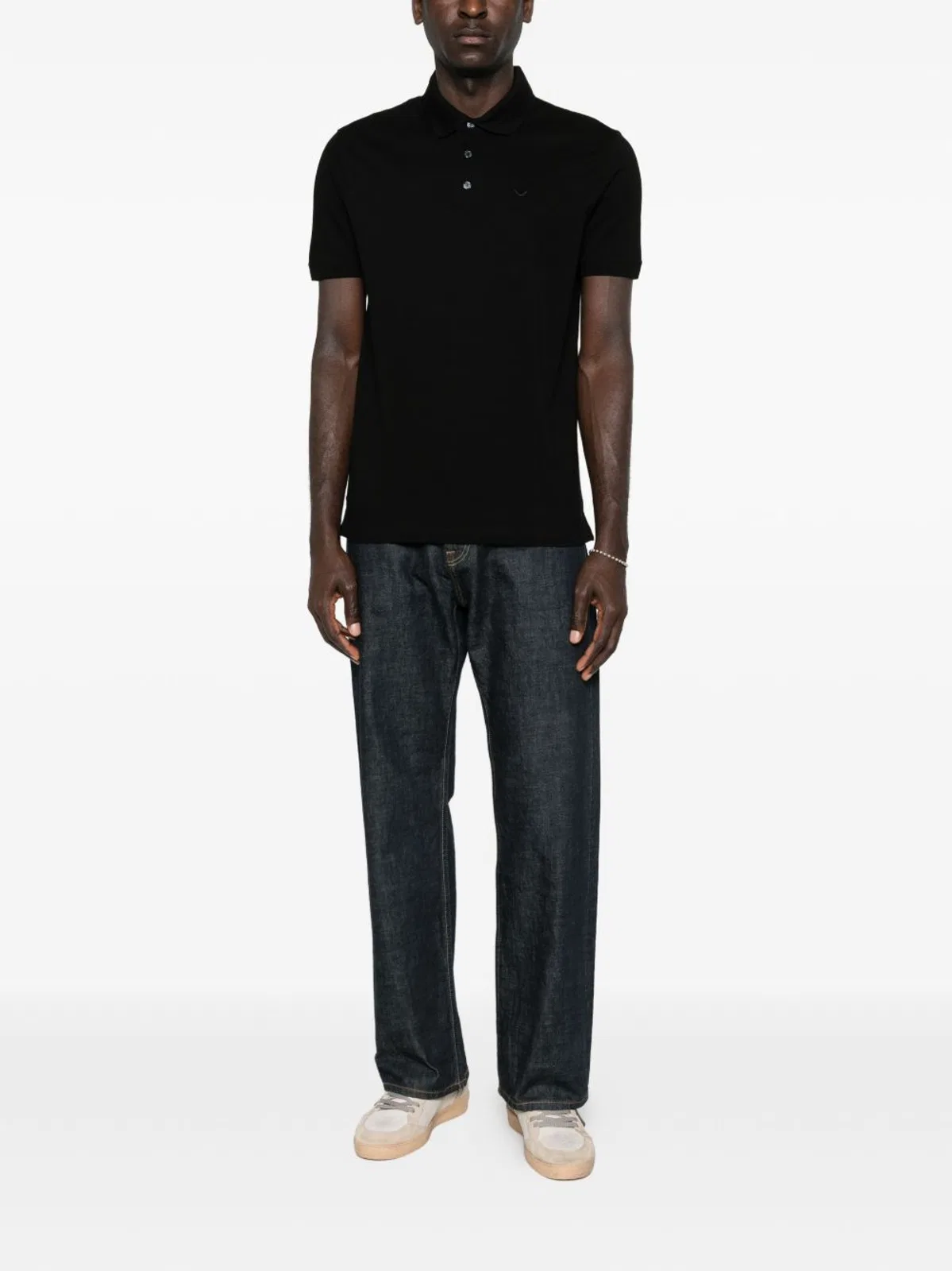 Emporio Armani Logo Cotton Polo Shirt