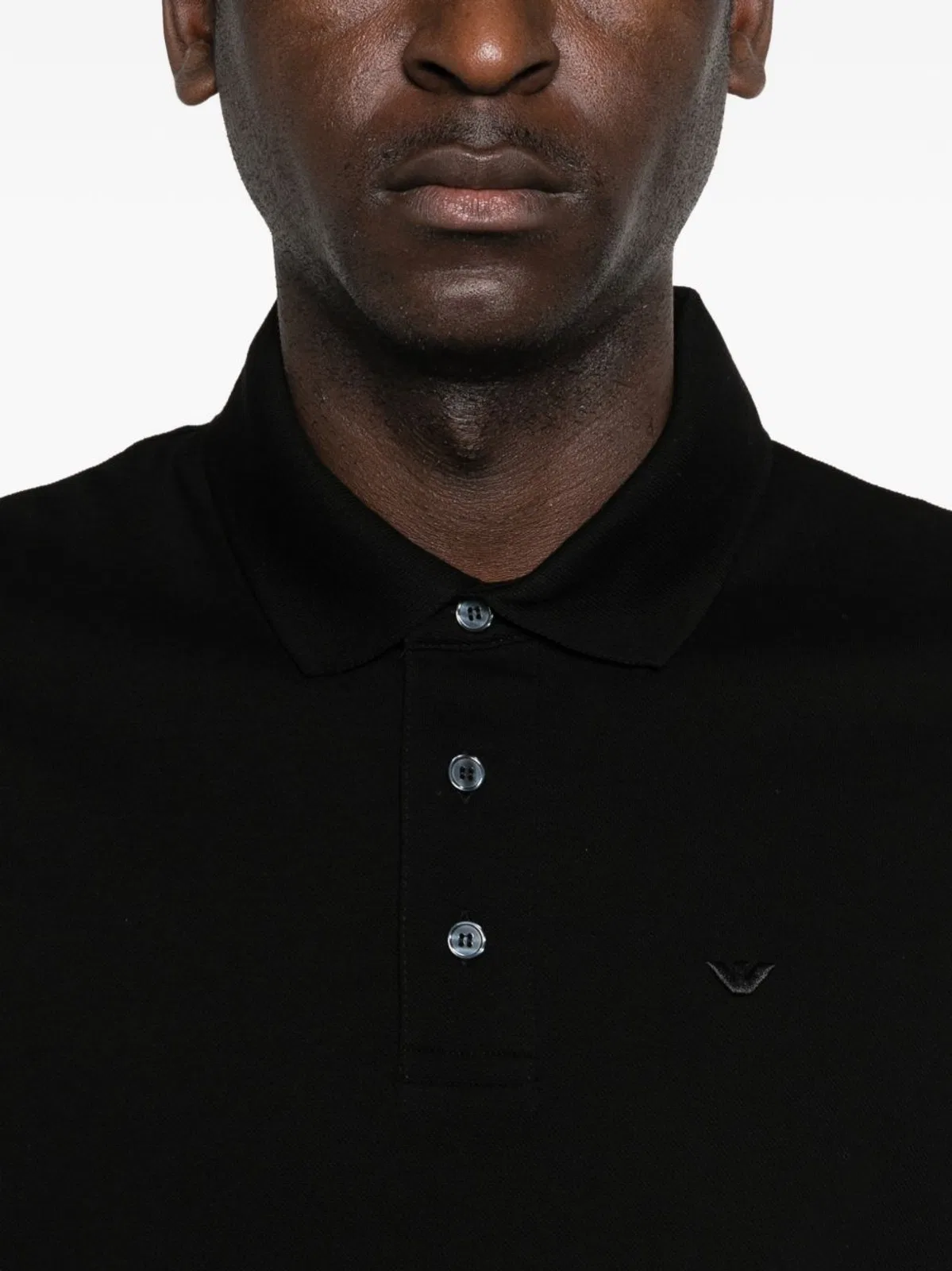 Emporio Armani Logo Cotton Polo Shirt